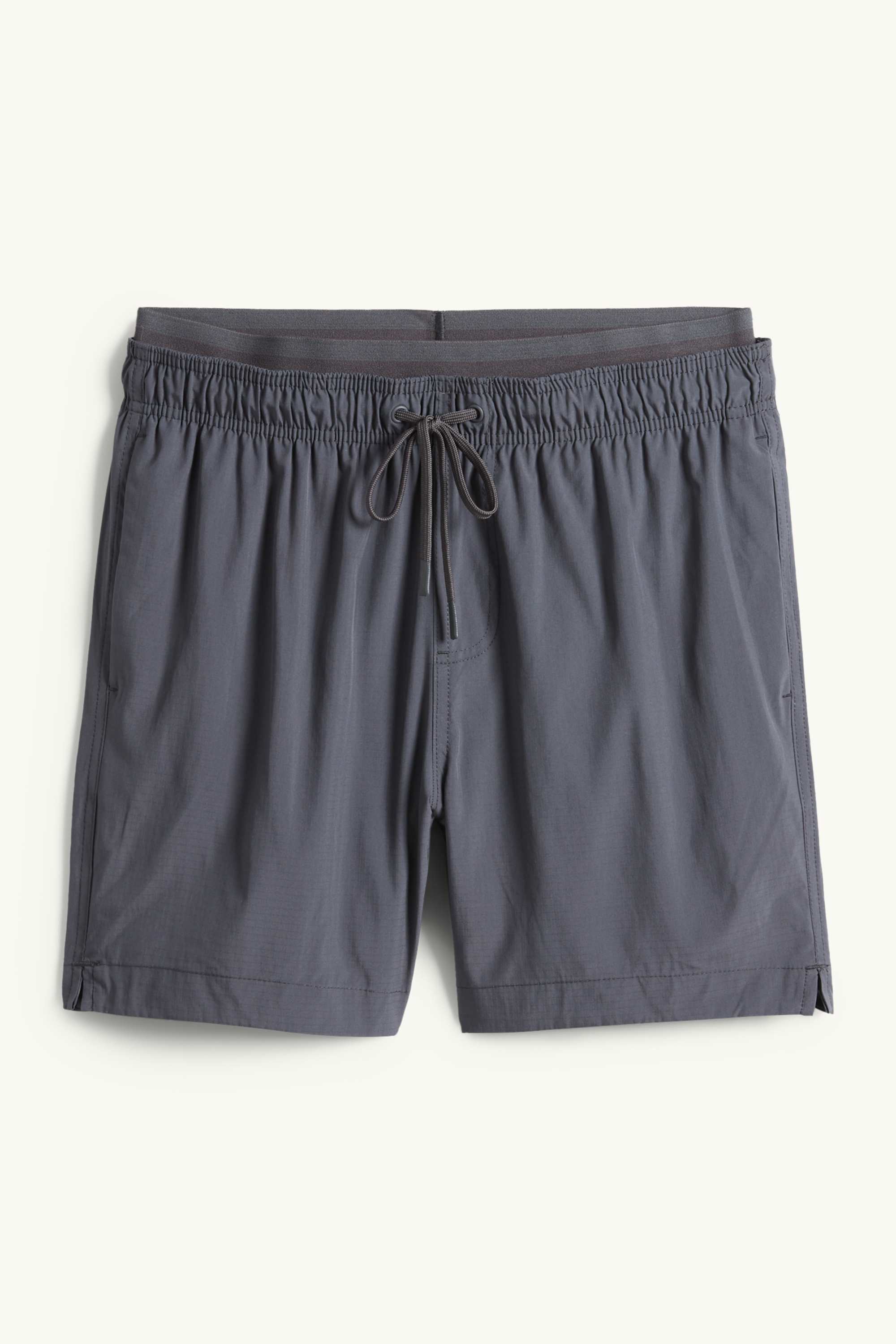 Swim shorts - 2-in-1 look dark gray