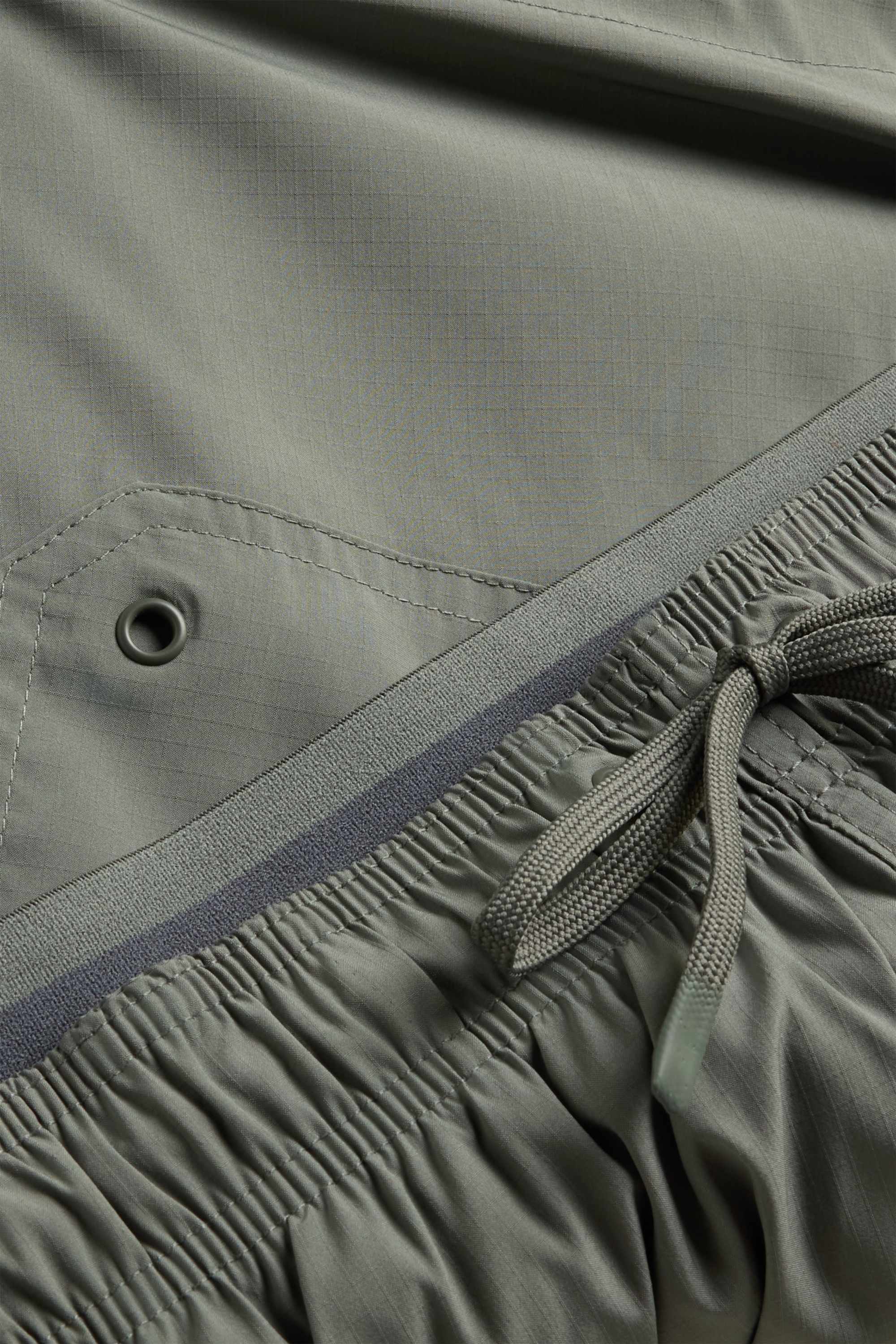 Swim shorts - 2-in-1 look dark green