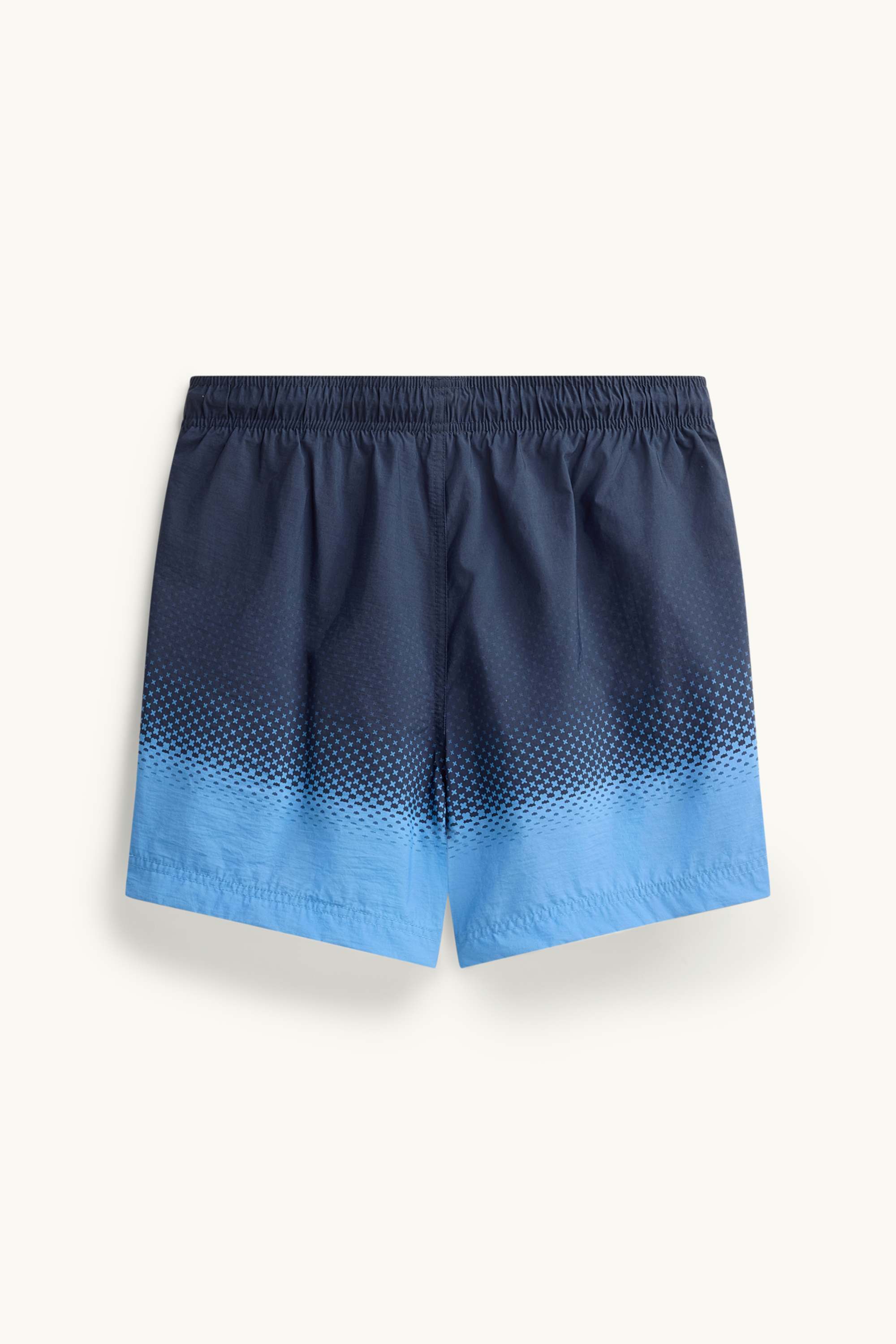 Swim shorts - patterned dark blue