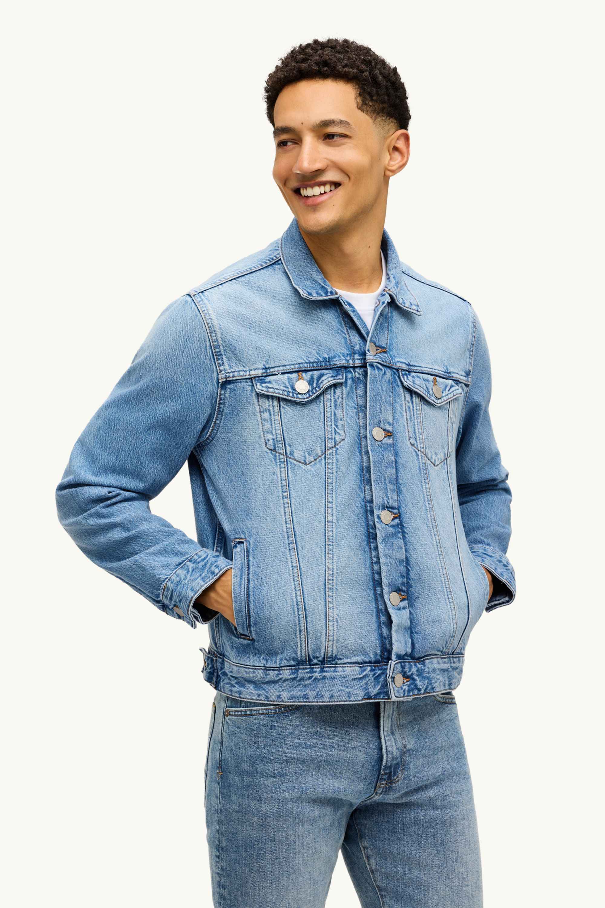 Denim jacket denim-light blue