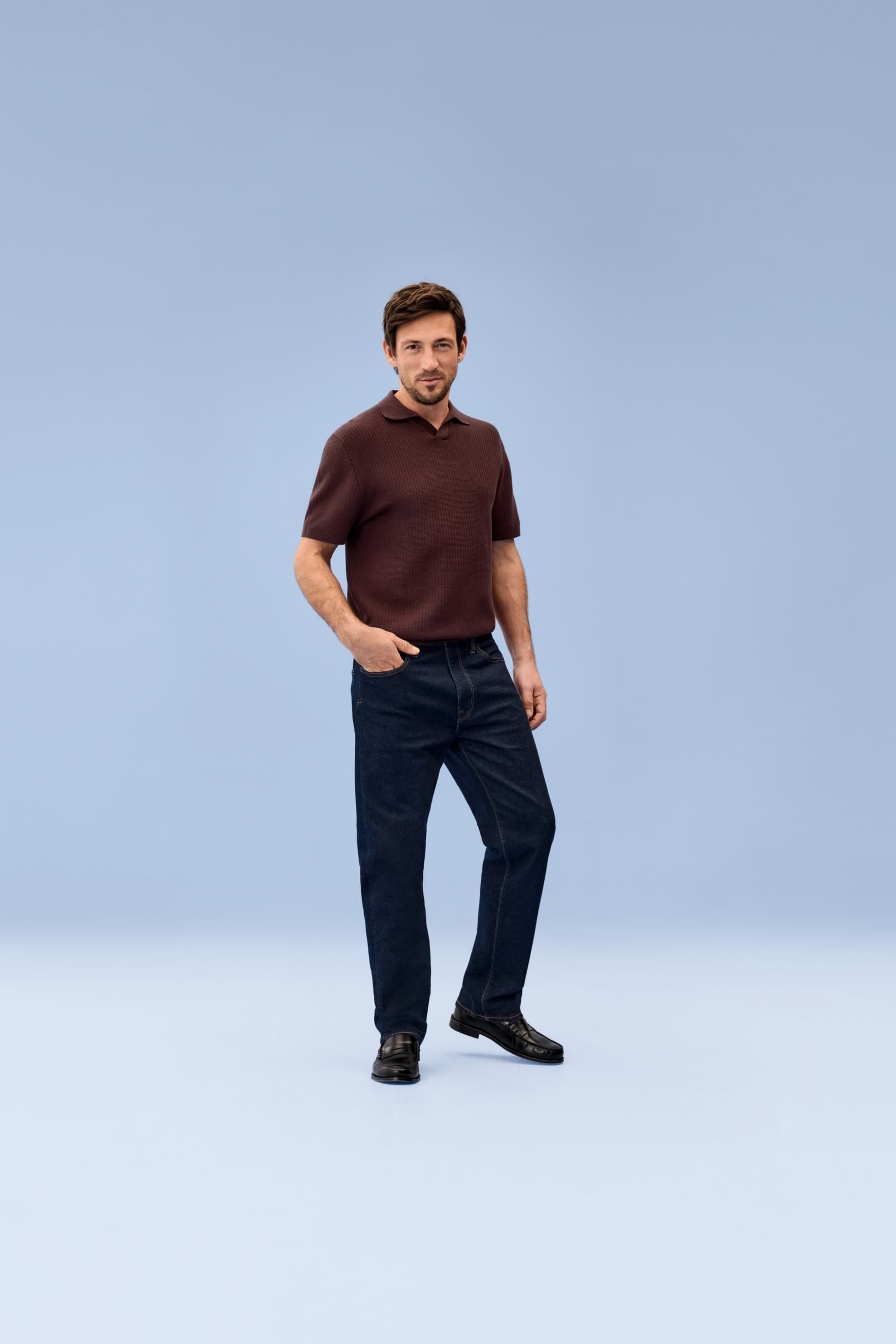 Regular jeans denim-dark blue (1)