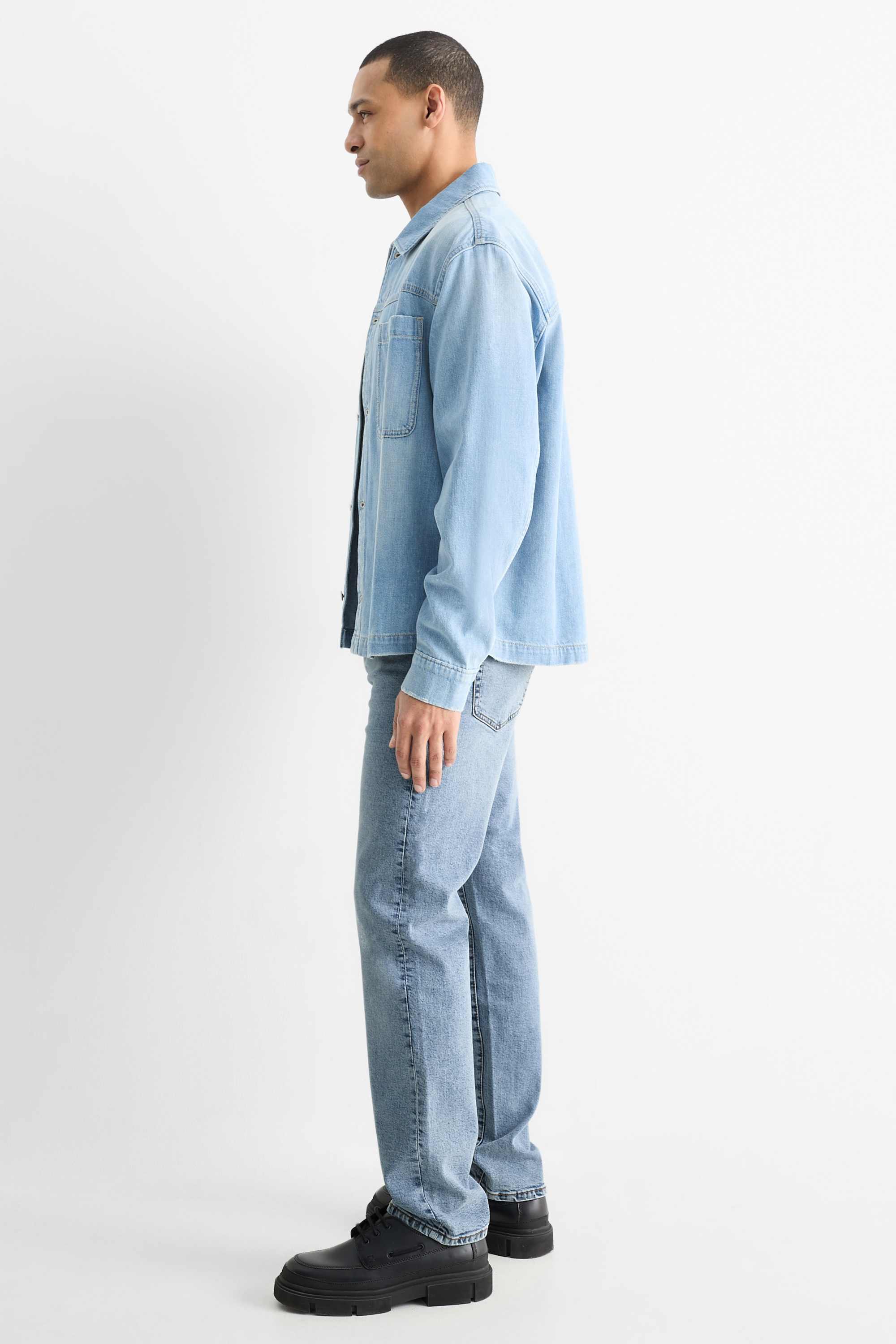 Regular jeans denim-light blue