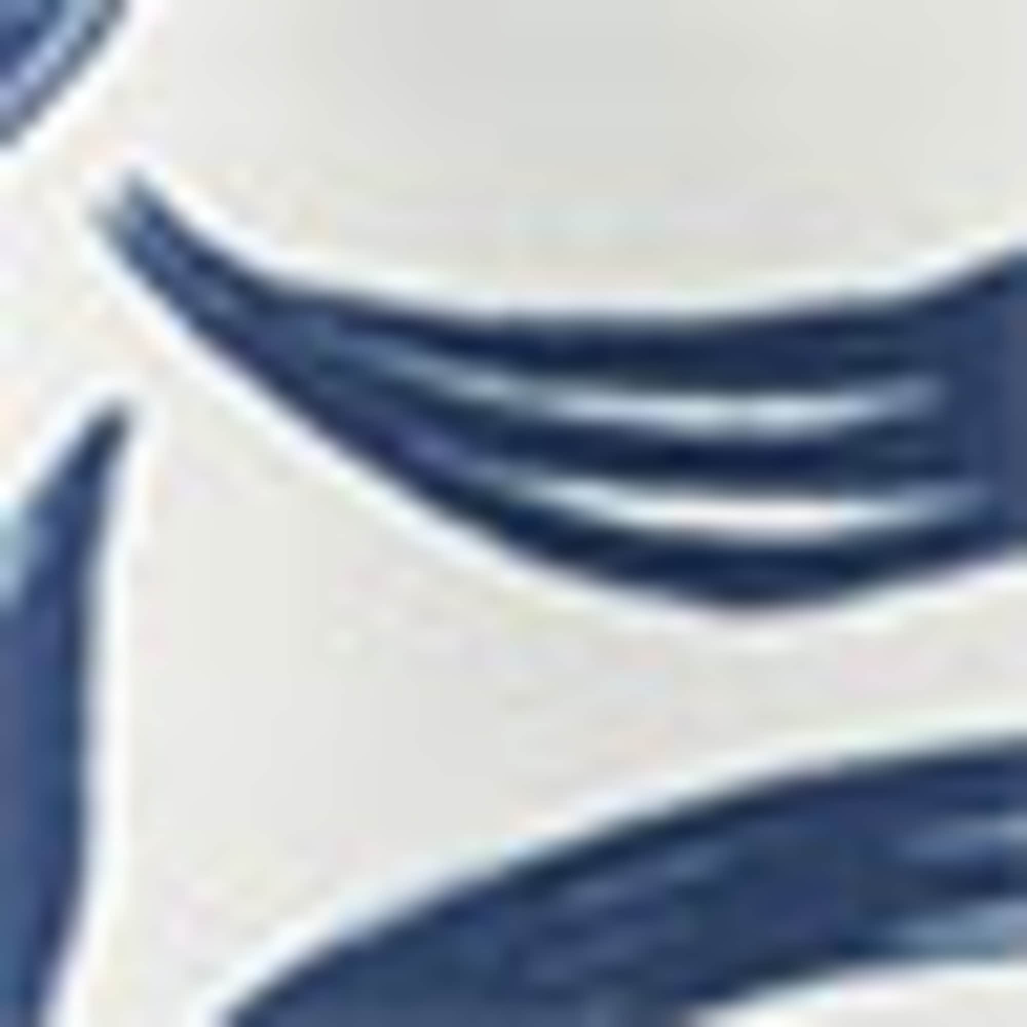 Swim shorts - patterned white / blue