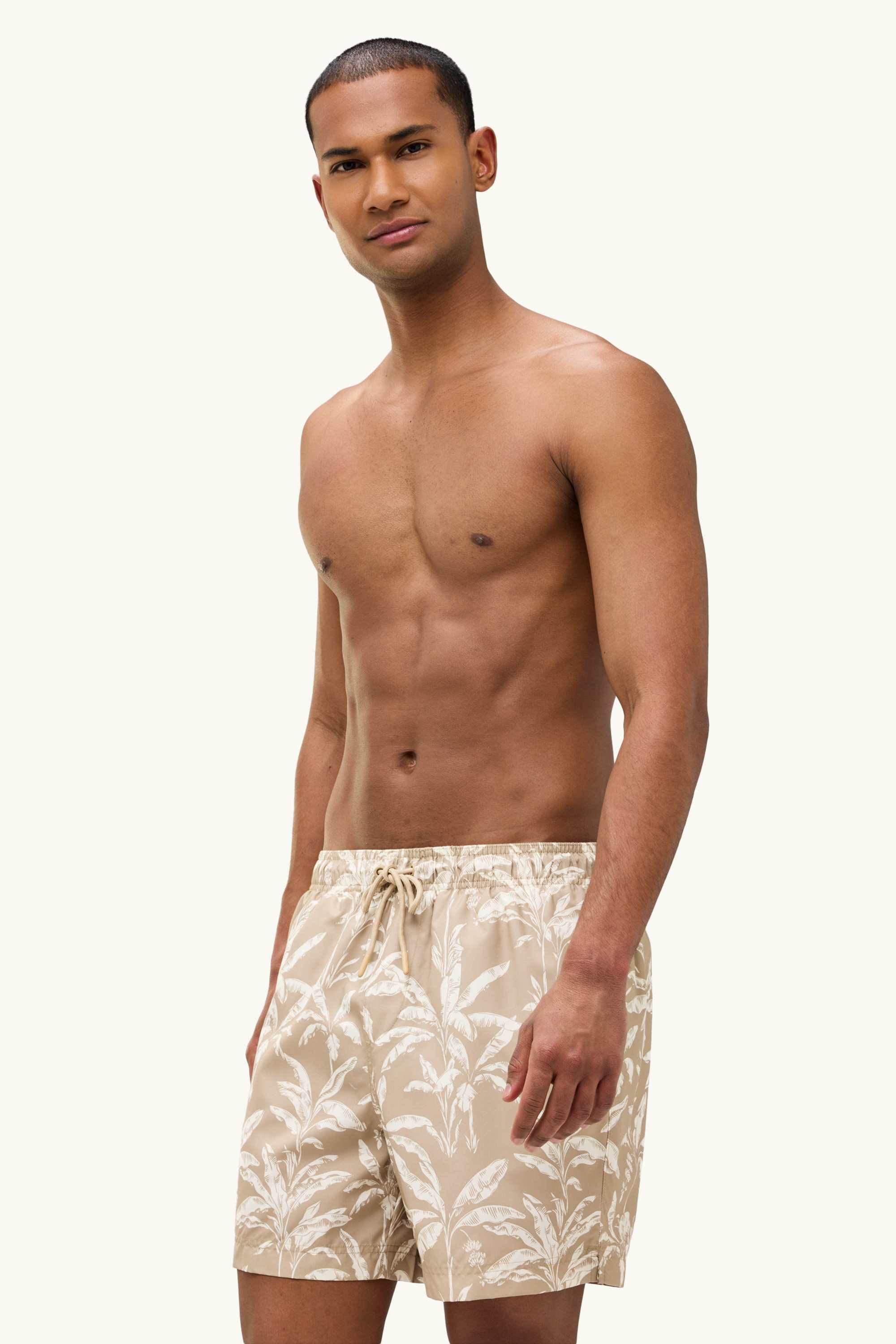 Mini Me - men's swim shorts beige