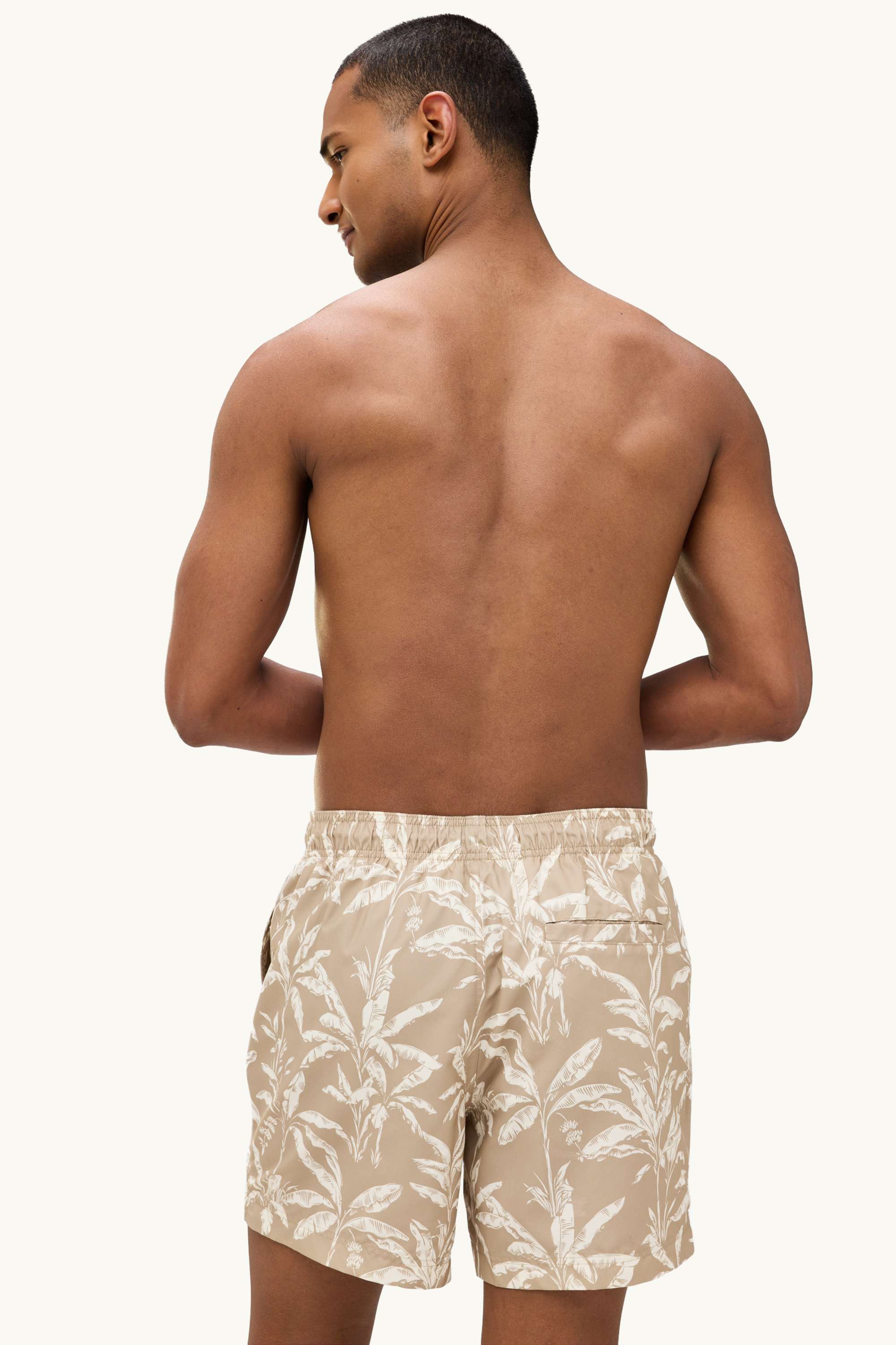 Mini Me - men's swim shorts beige