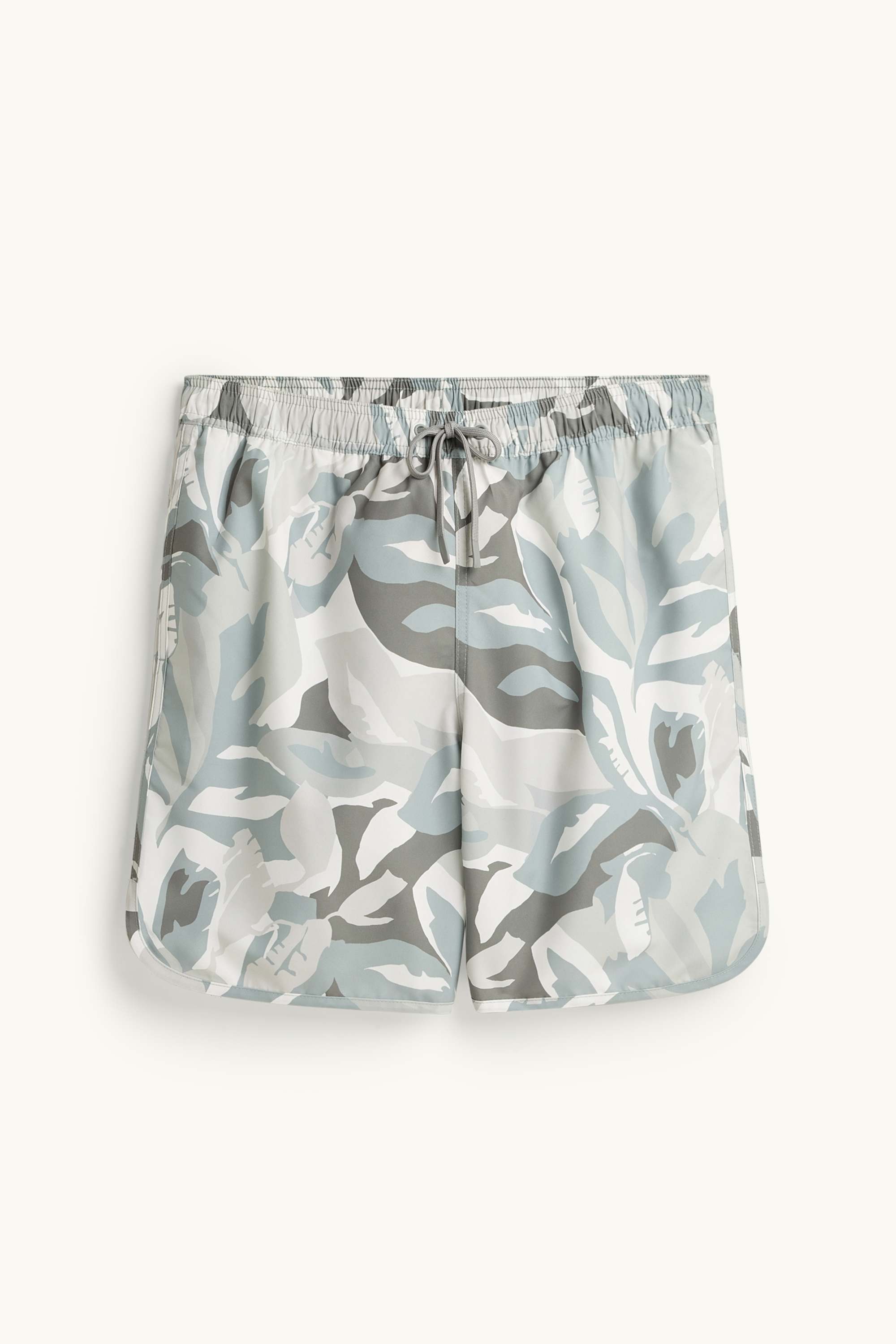 Swim shorts - patterned green