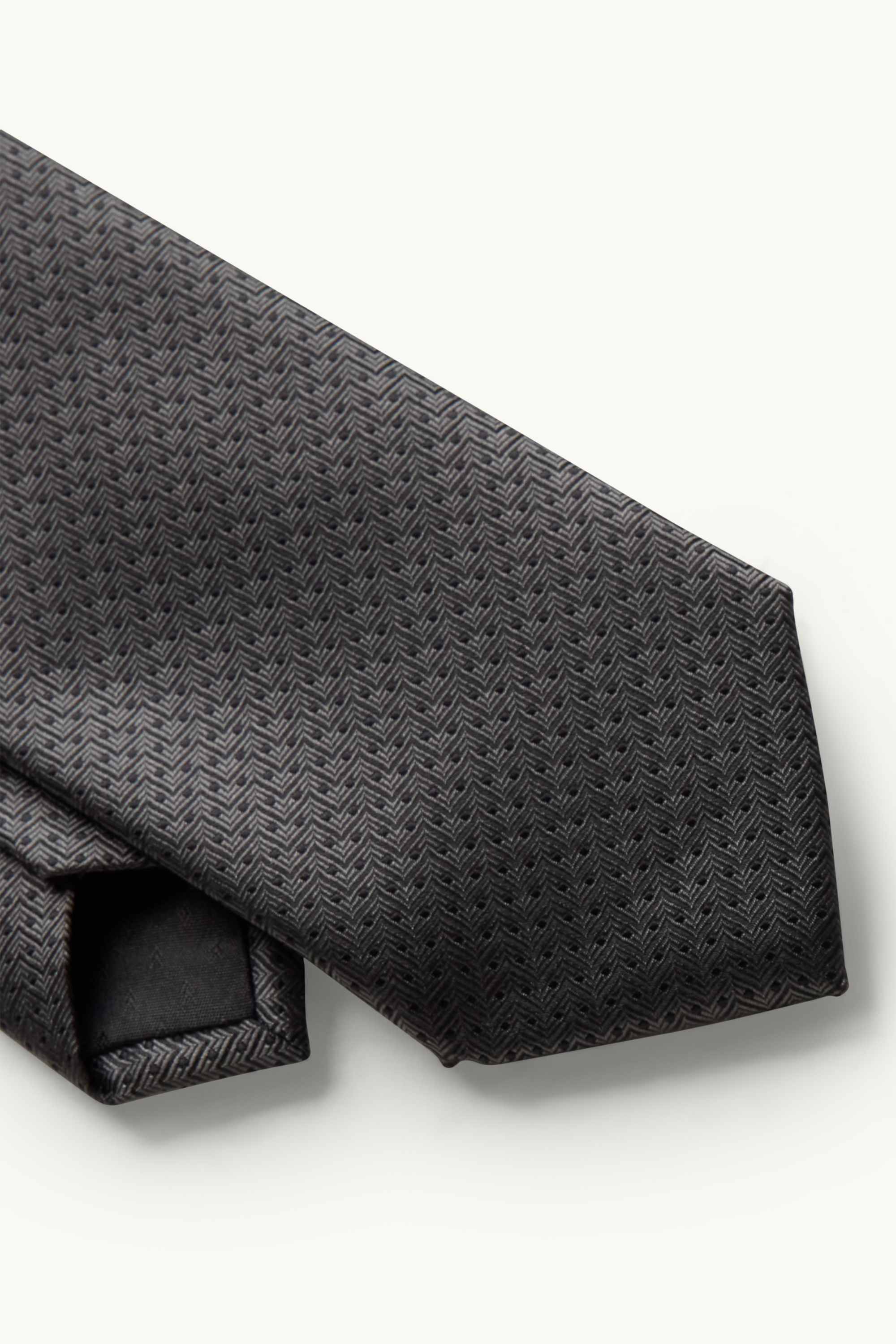 Suit with tie - regular fit - stretch - 4 piece black
