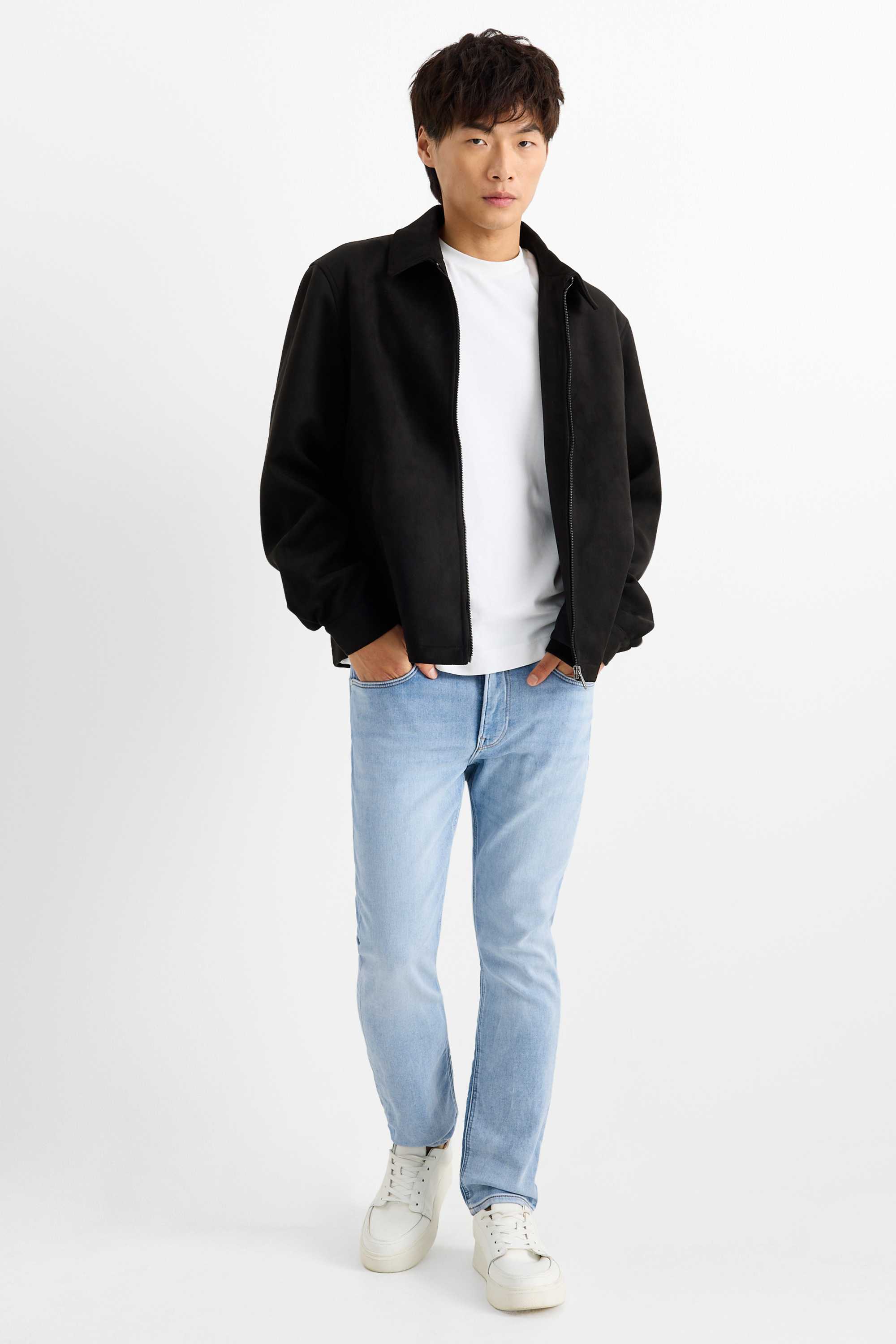 Slim jeans - Flex jog denim - LYCRA® denim-light blue