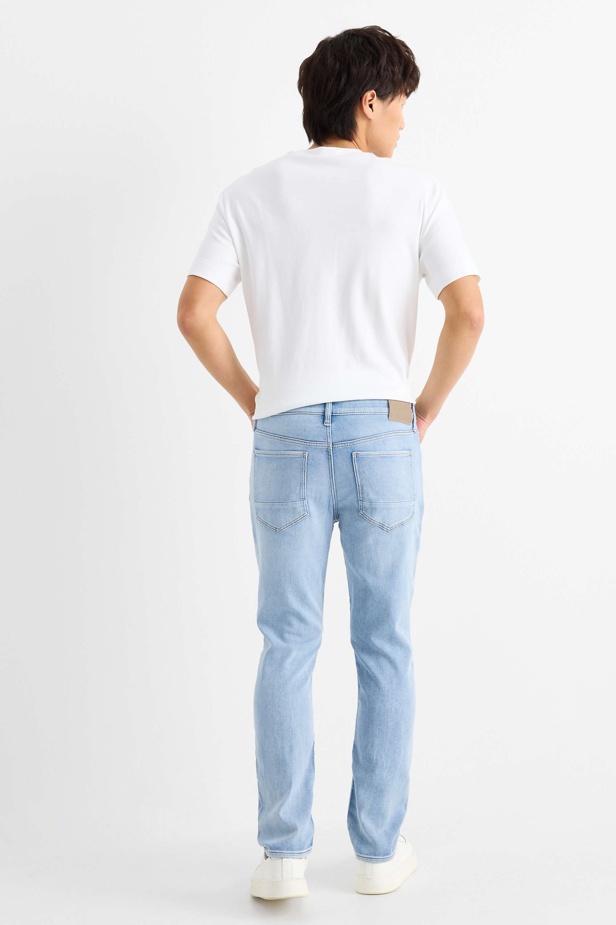 Slim jeans - Flex jog denim - LYCRA® denim-light blue