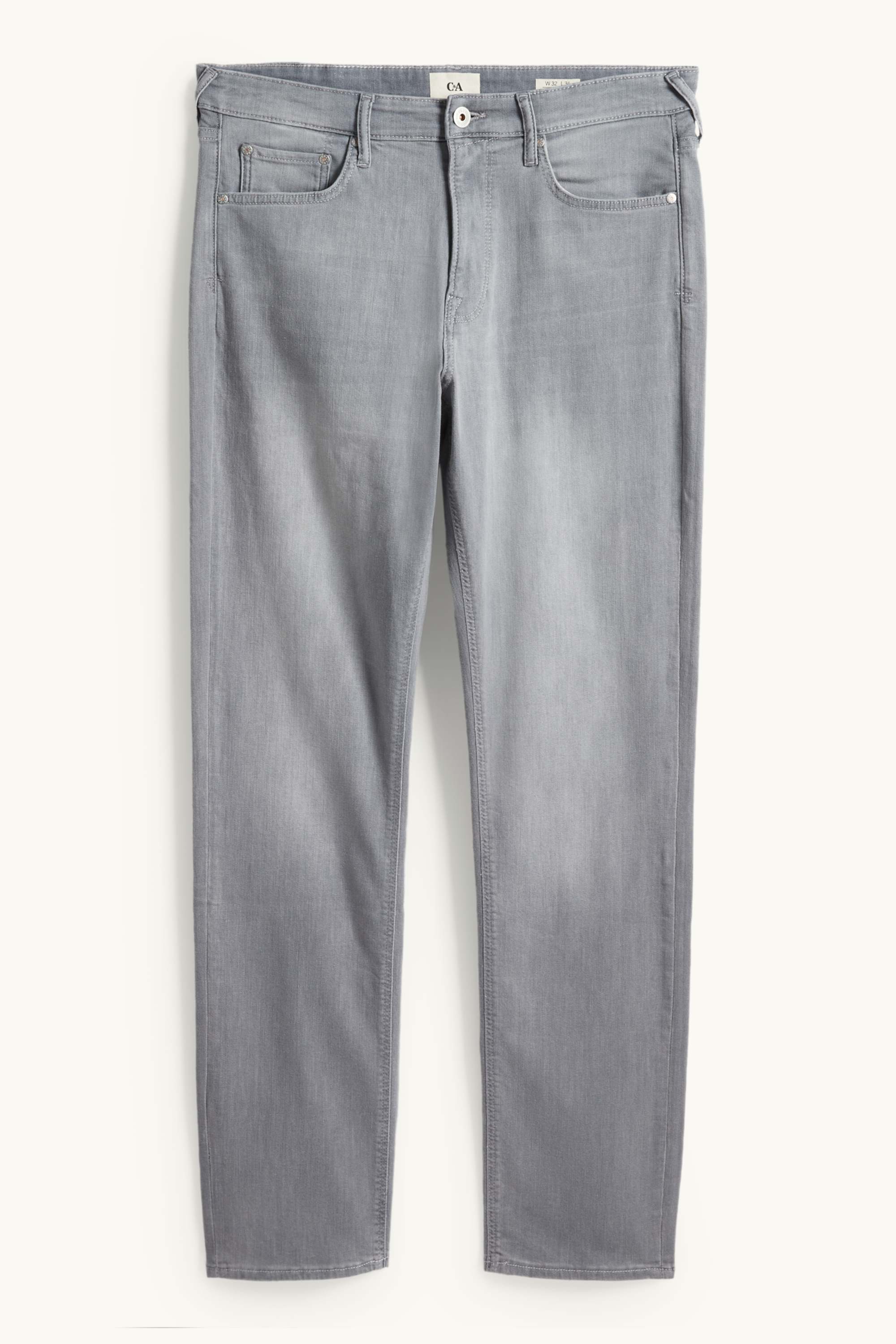 Straight jeans gray