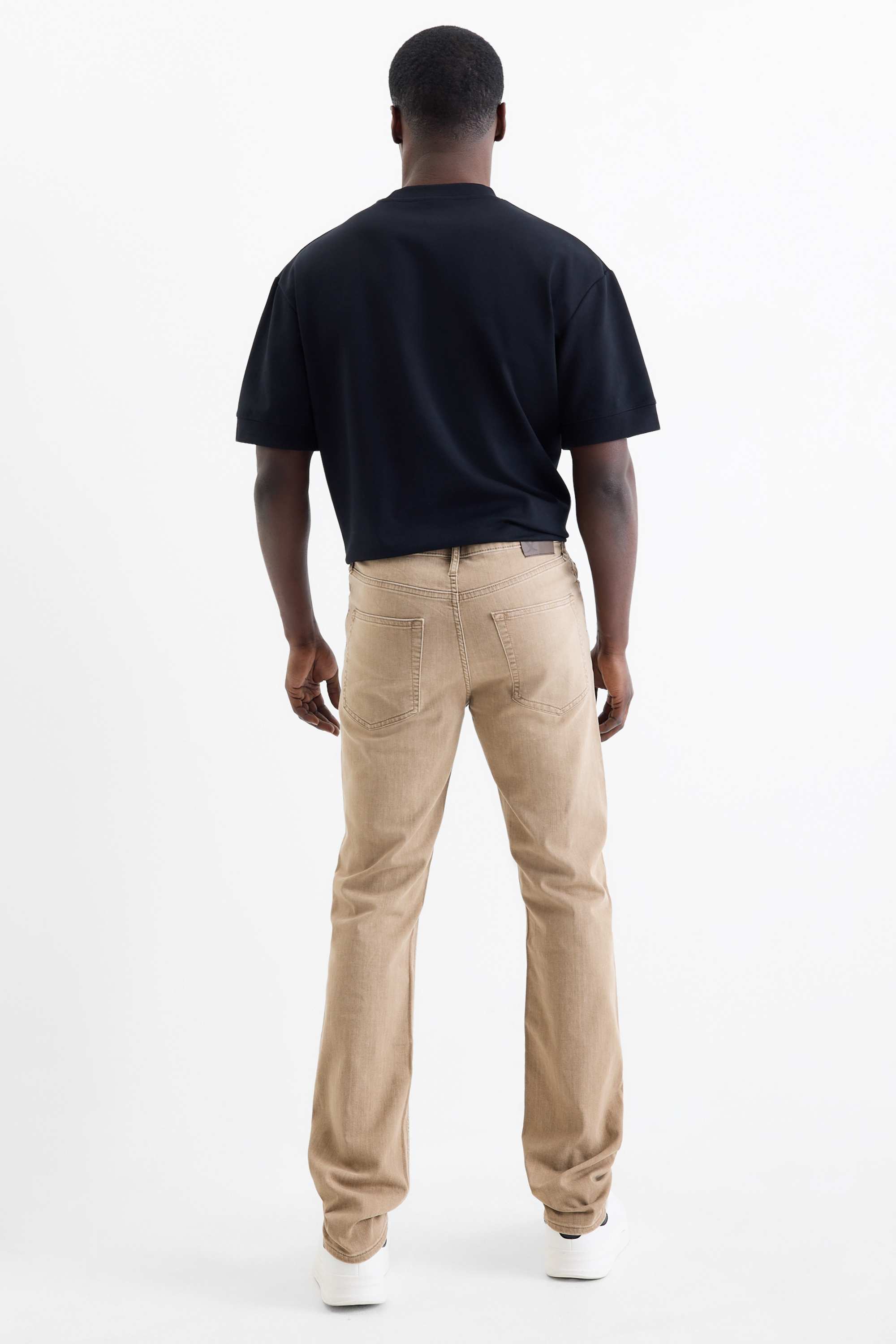 Straight jeans beige