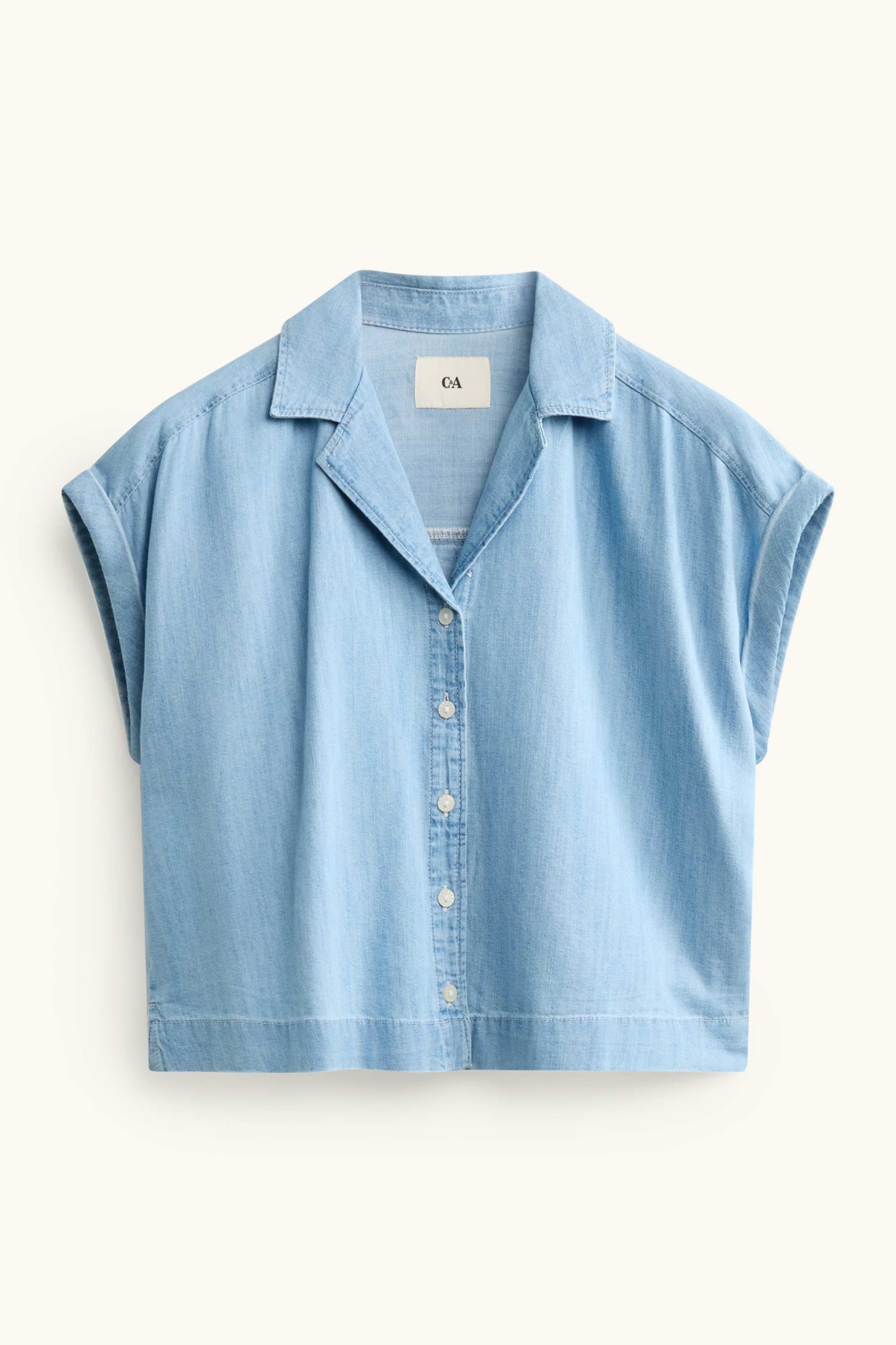 Denim blouse blue denim