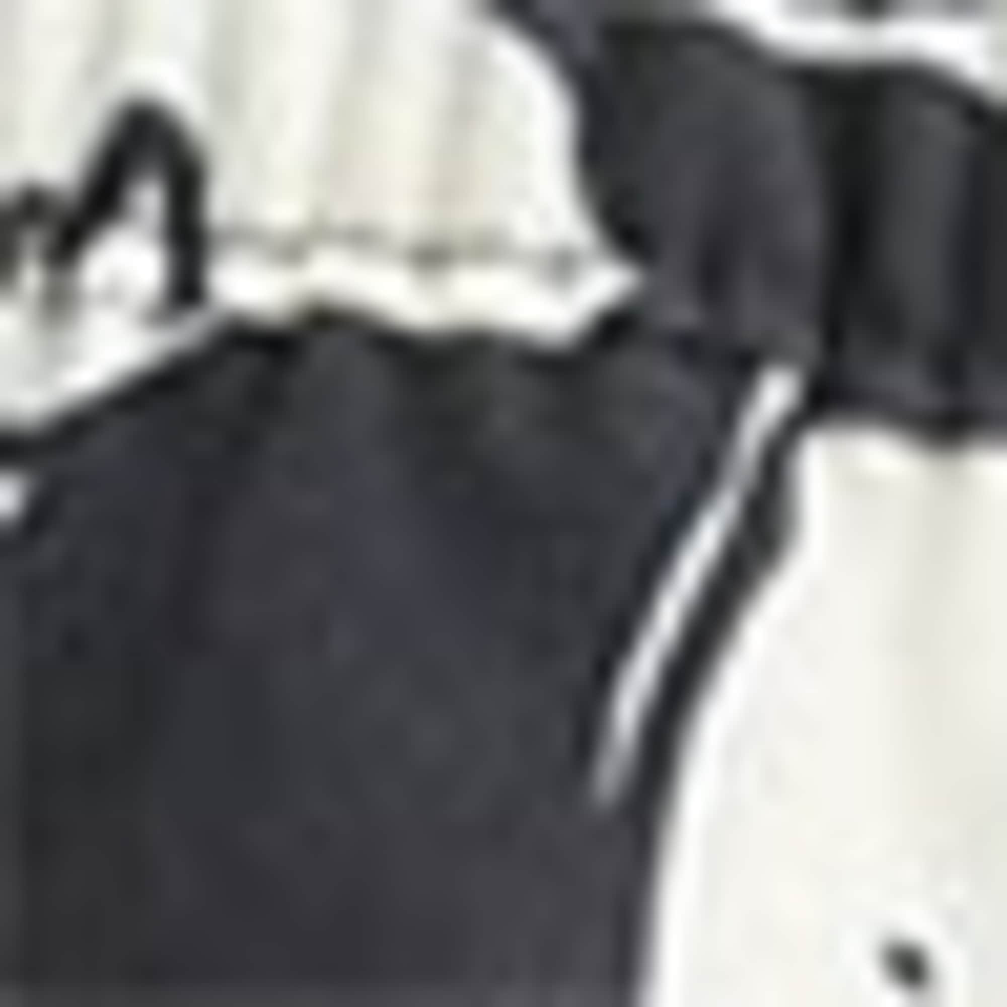 Bikini shorts - LYCRA® - floral black / white