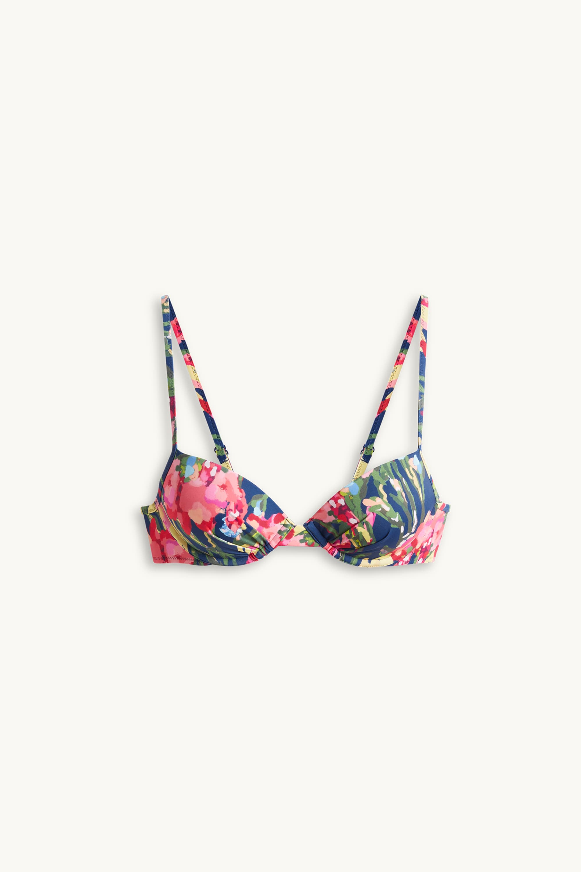 Underwire bikini top - padded - LYCRA® XTRA LIFE™ multicoloured