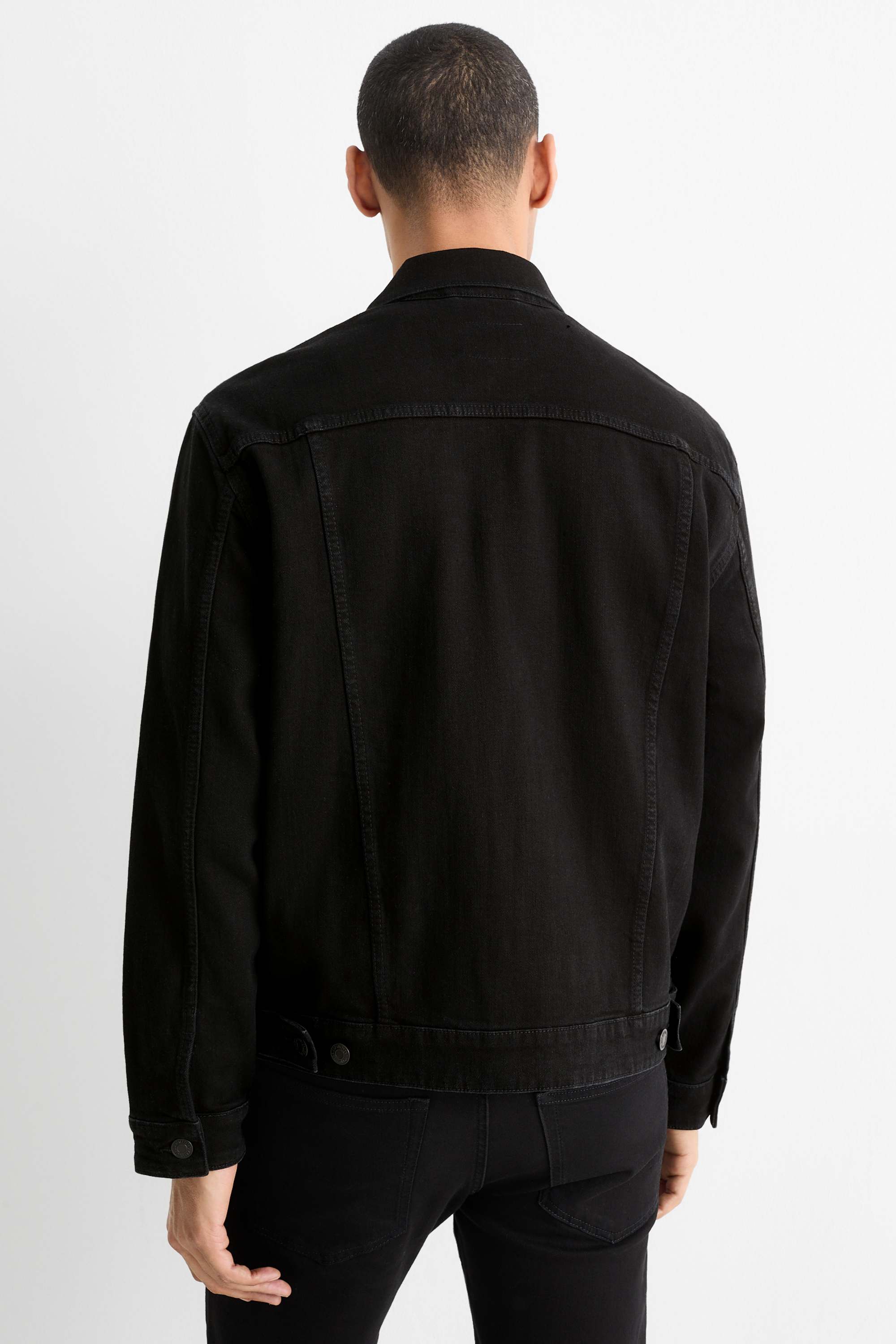 Denim jacket black