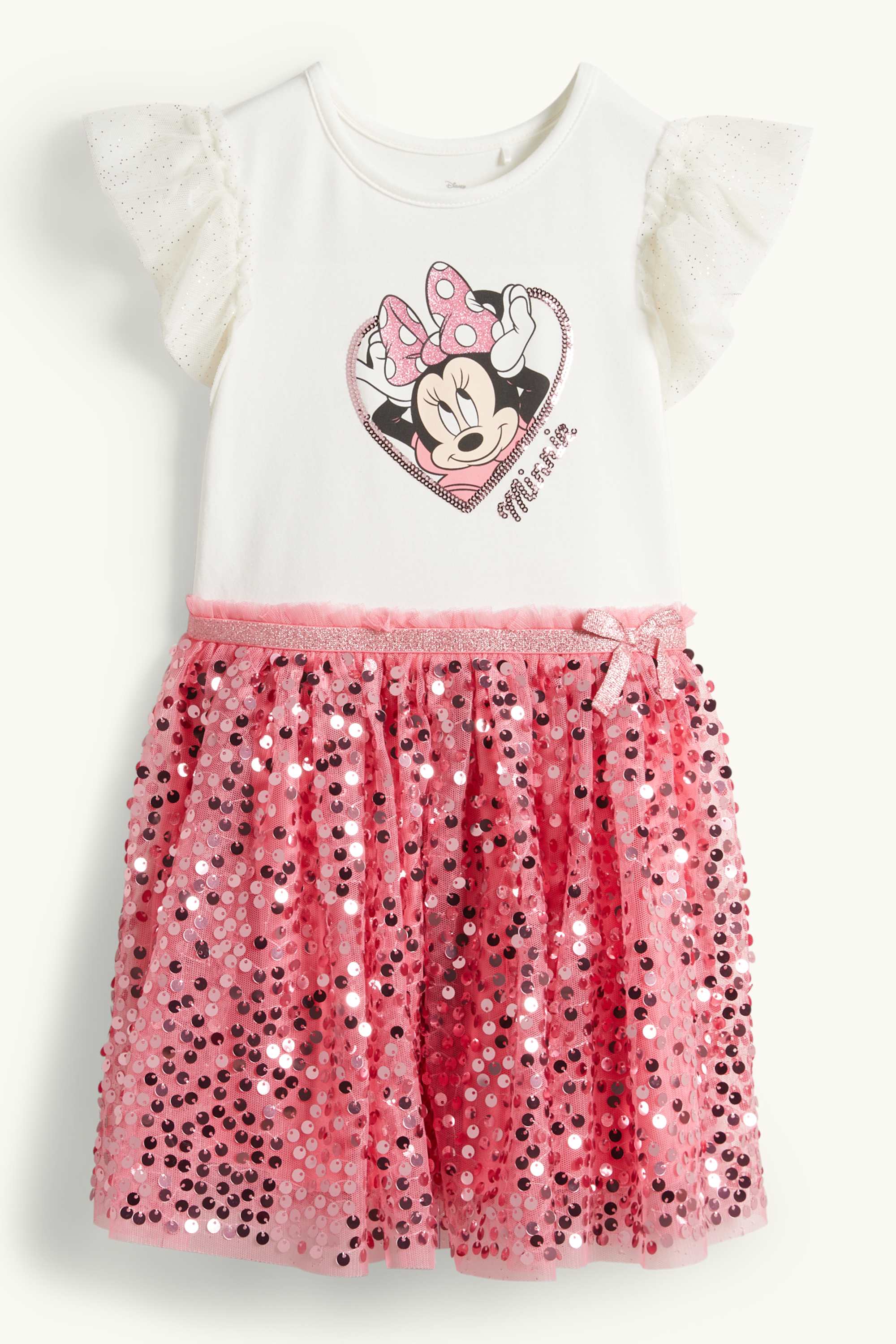 Minnie Mouse - dress - shiny pink