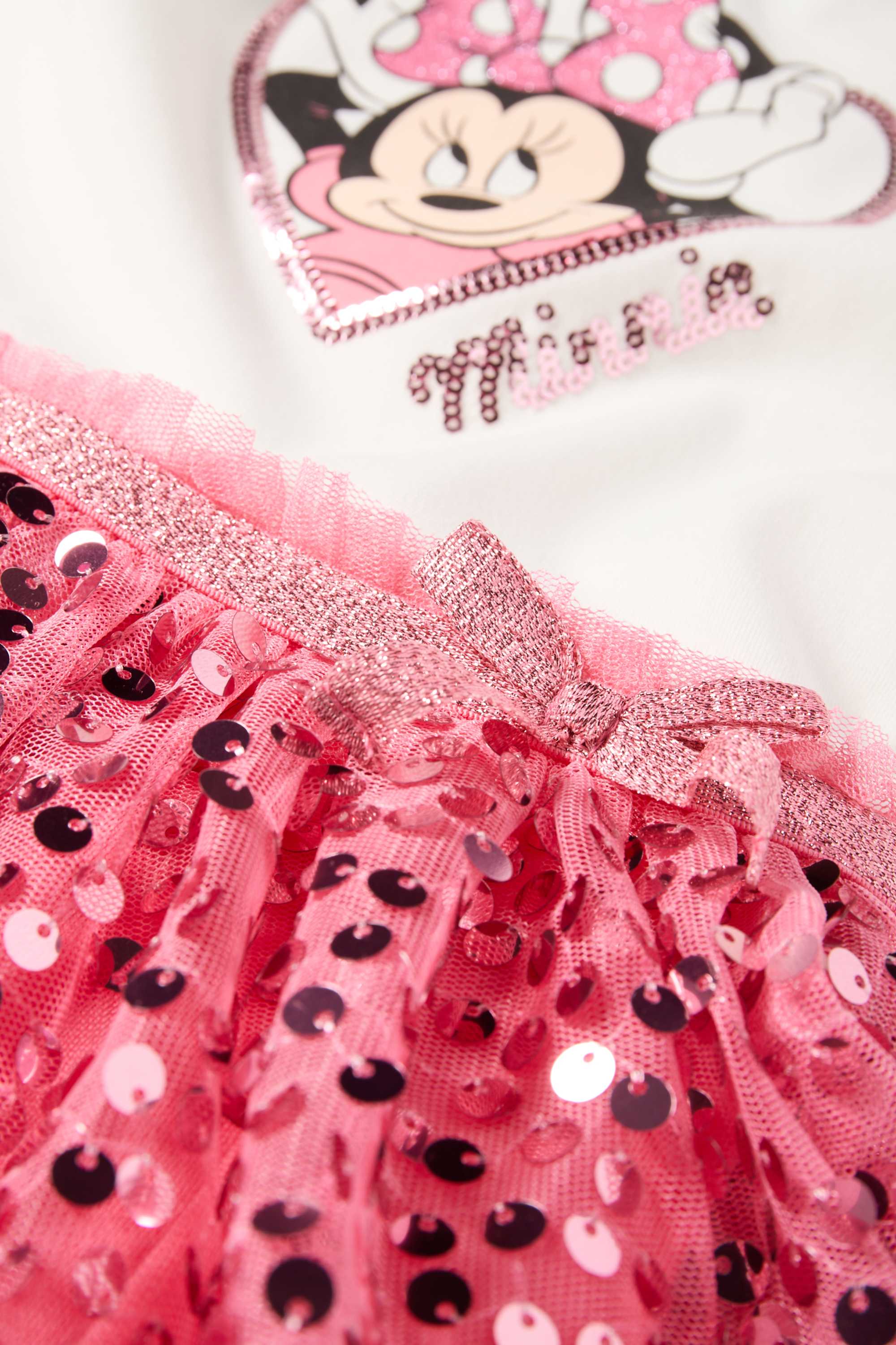 Minnie Mouse - dress - shiny pink