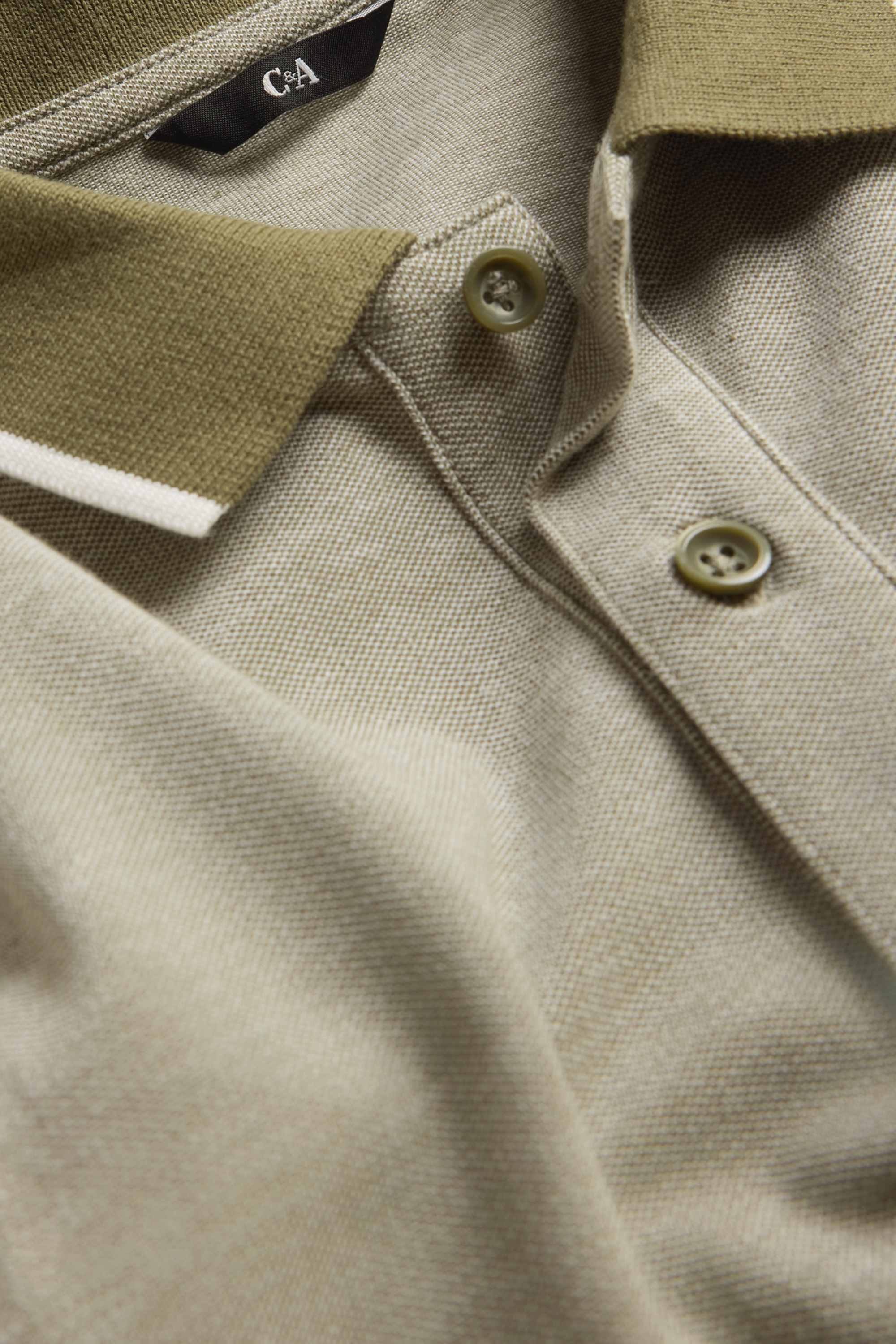 Polo shirt - regular fit green (6)