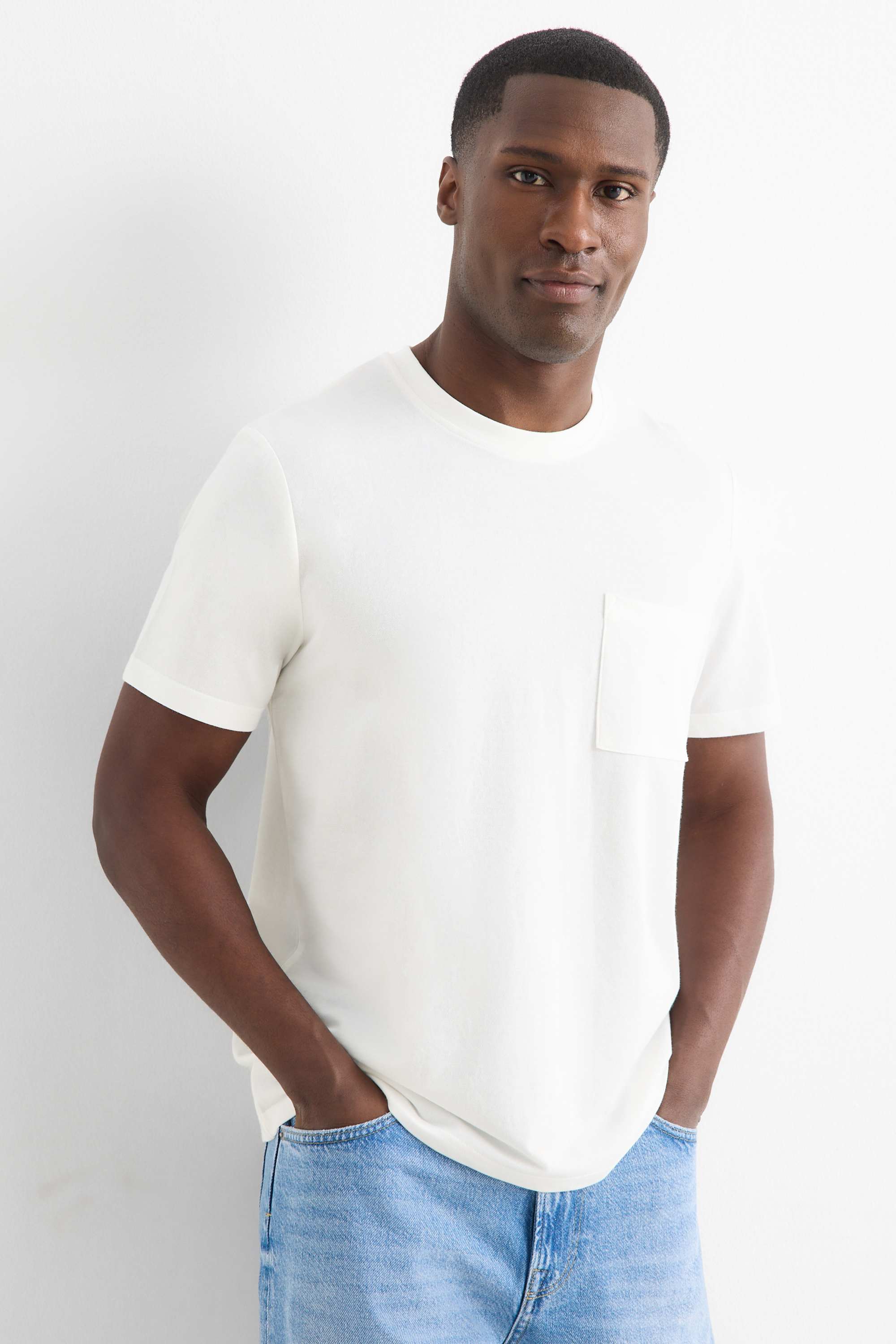 T-shirt - regular fit white