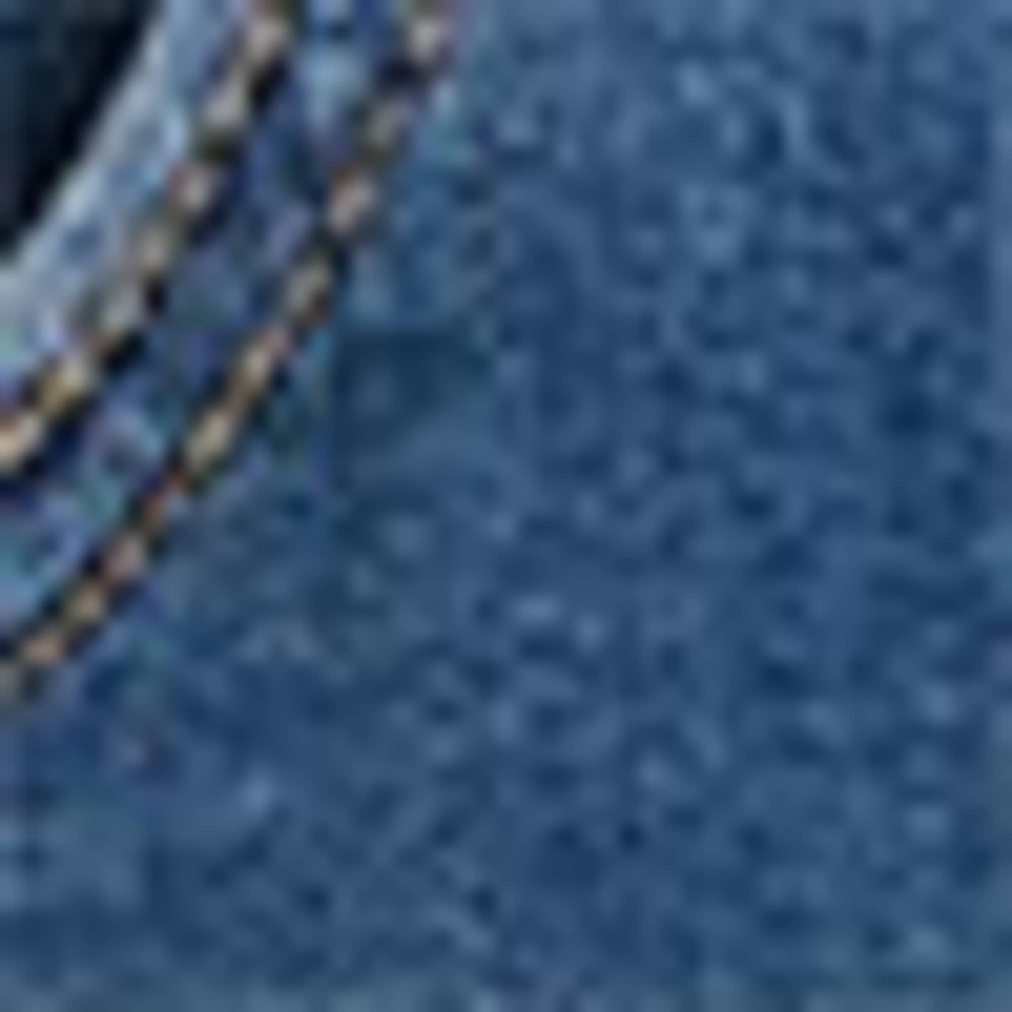 Denim shorts - mid-rise waist - LYCRA® blue