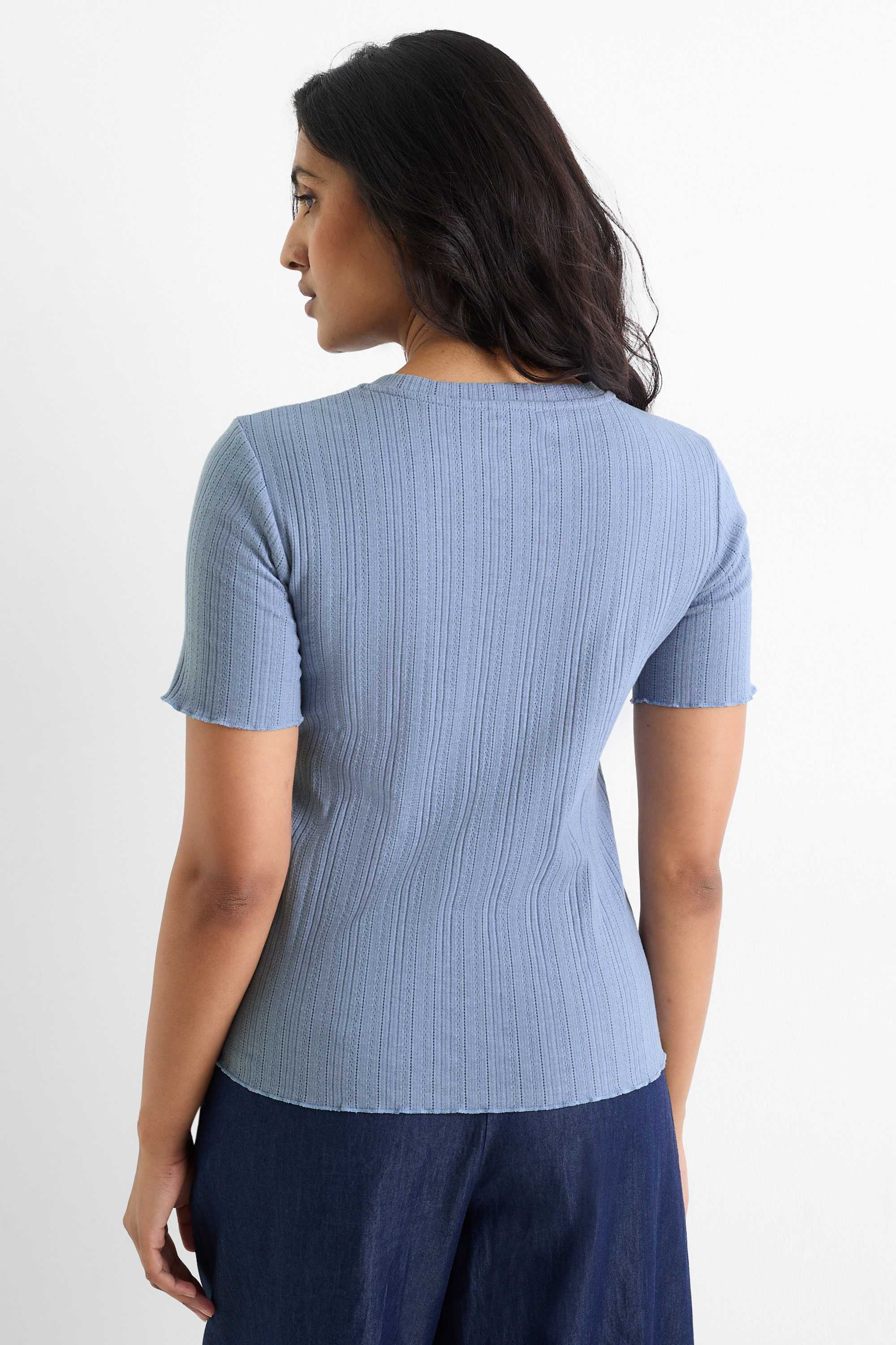 T-shirt - regular fit blue