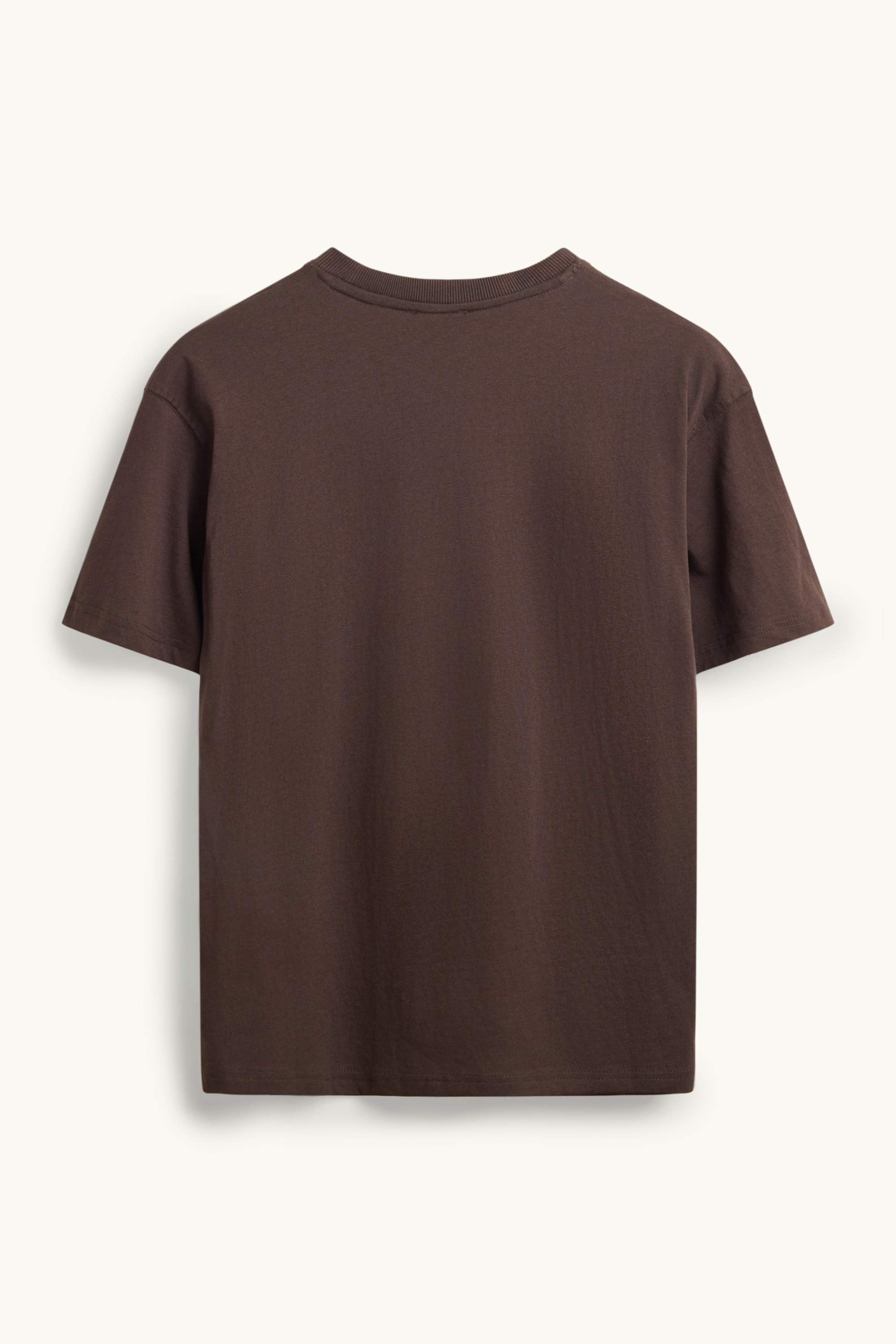 T-shirt - oversized brown