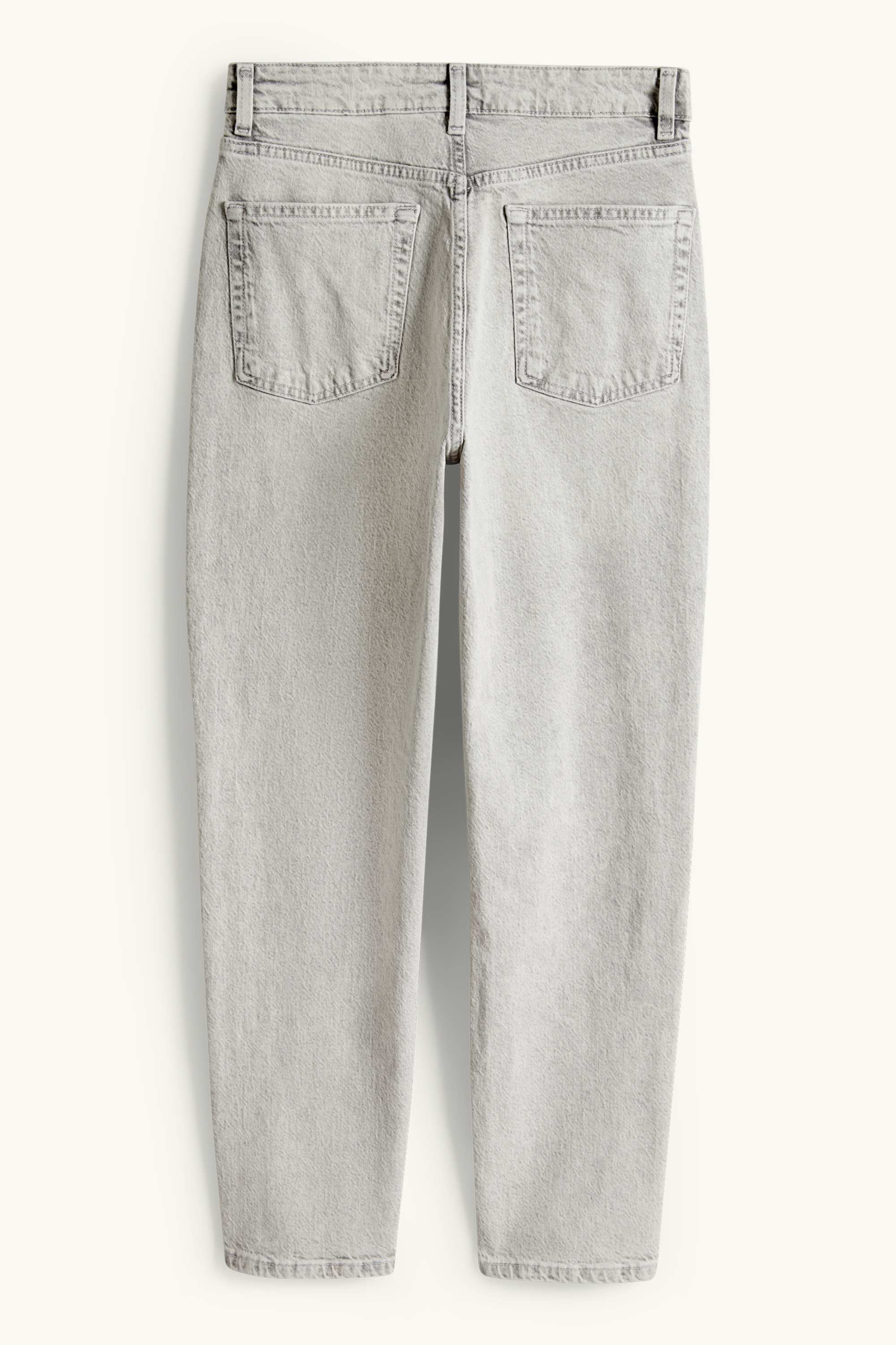 Mom jeans - high waist - LYCRA® denim-light gray