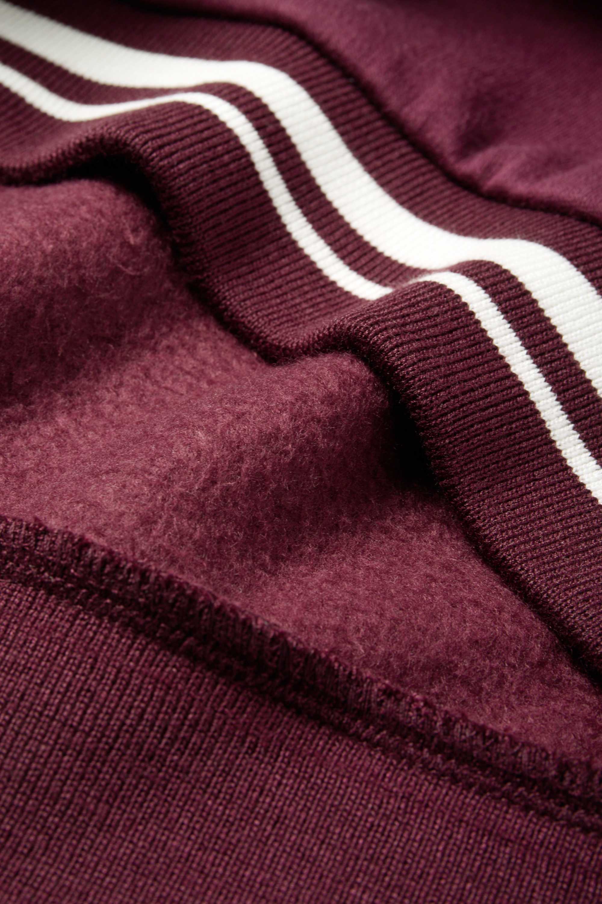 Austin - sweatshirt bordeaux