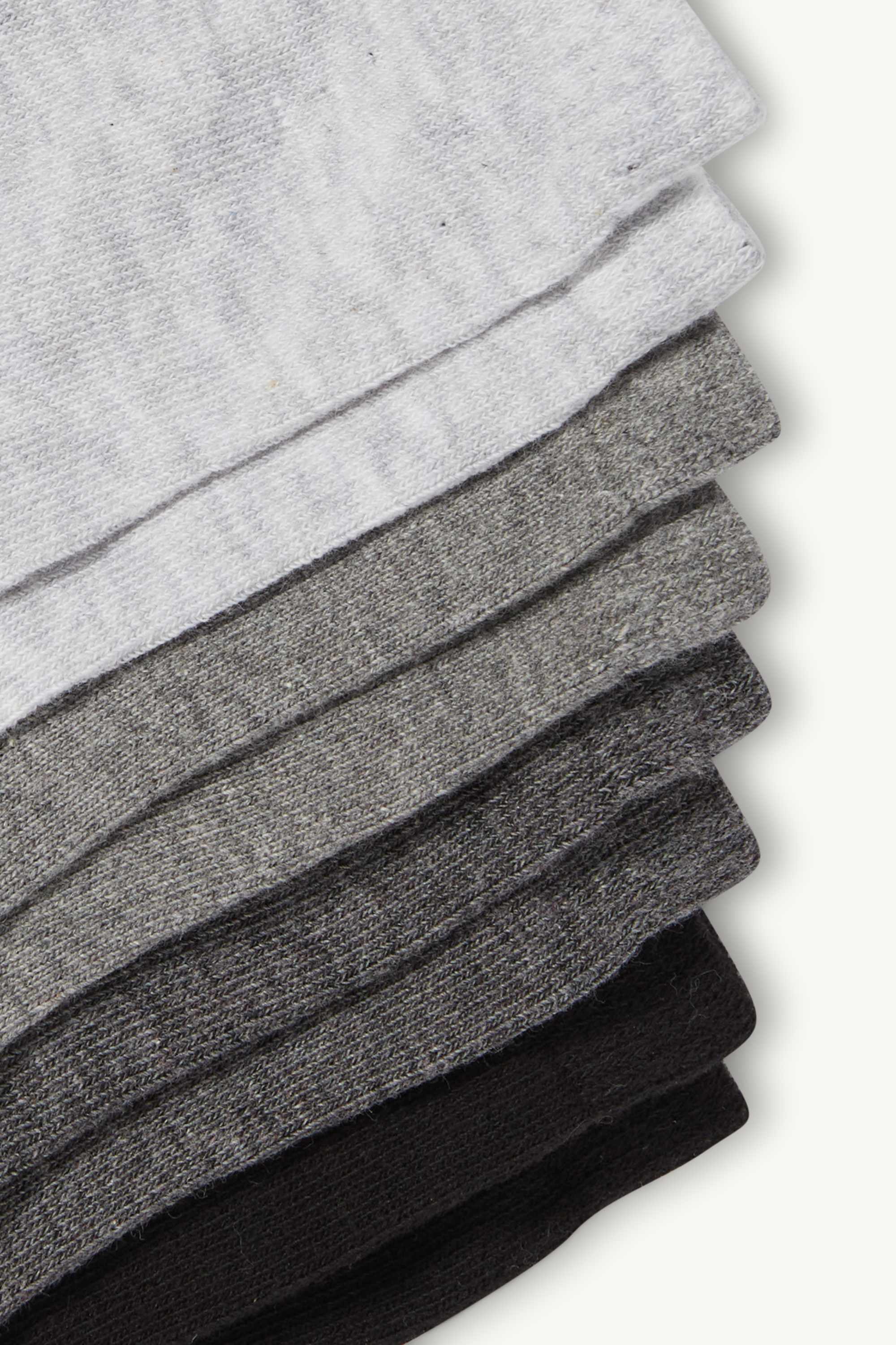 Multipack of 10 - socks black