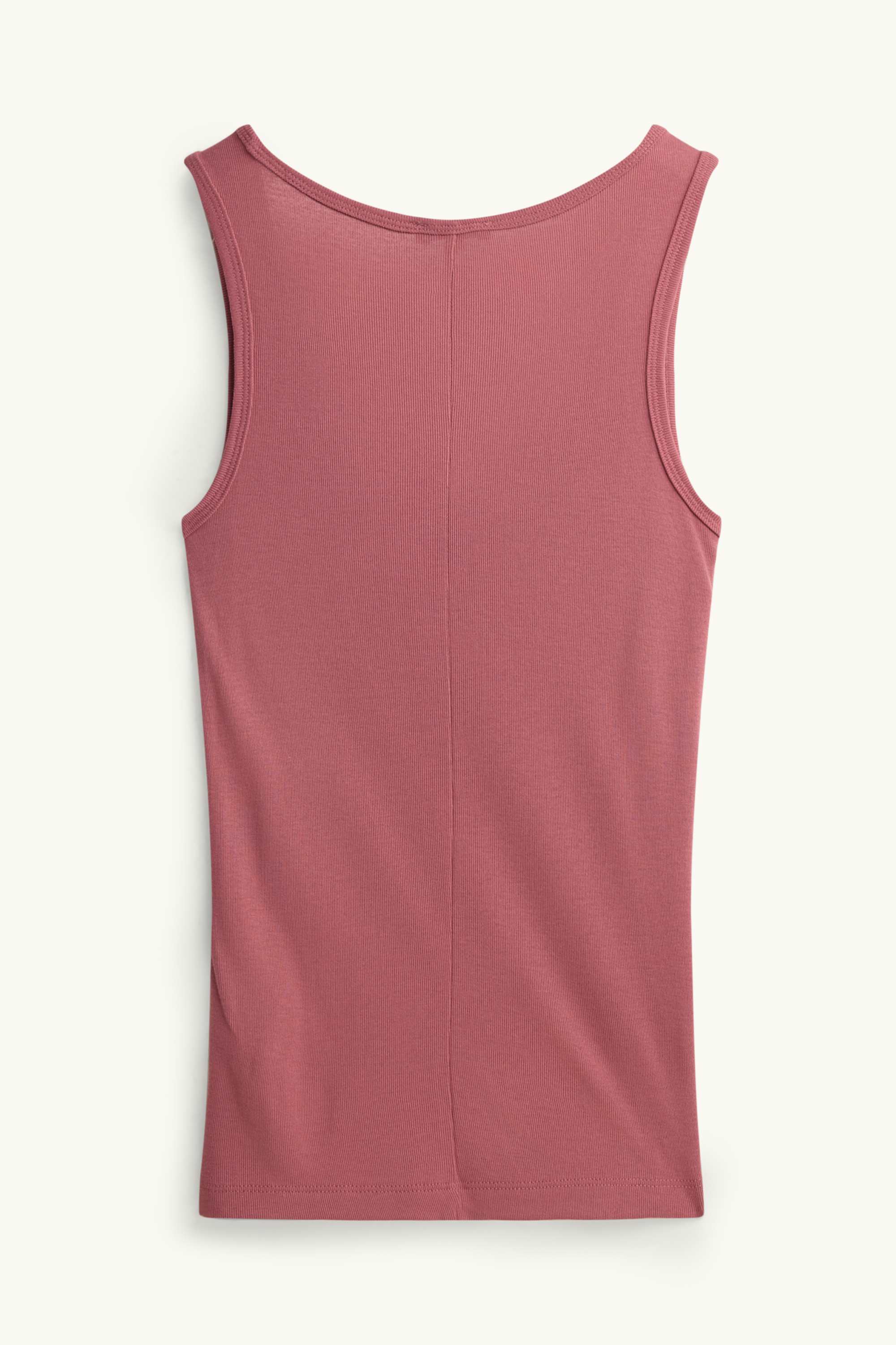 Top - ribbed red