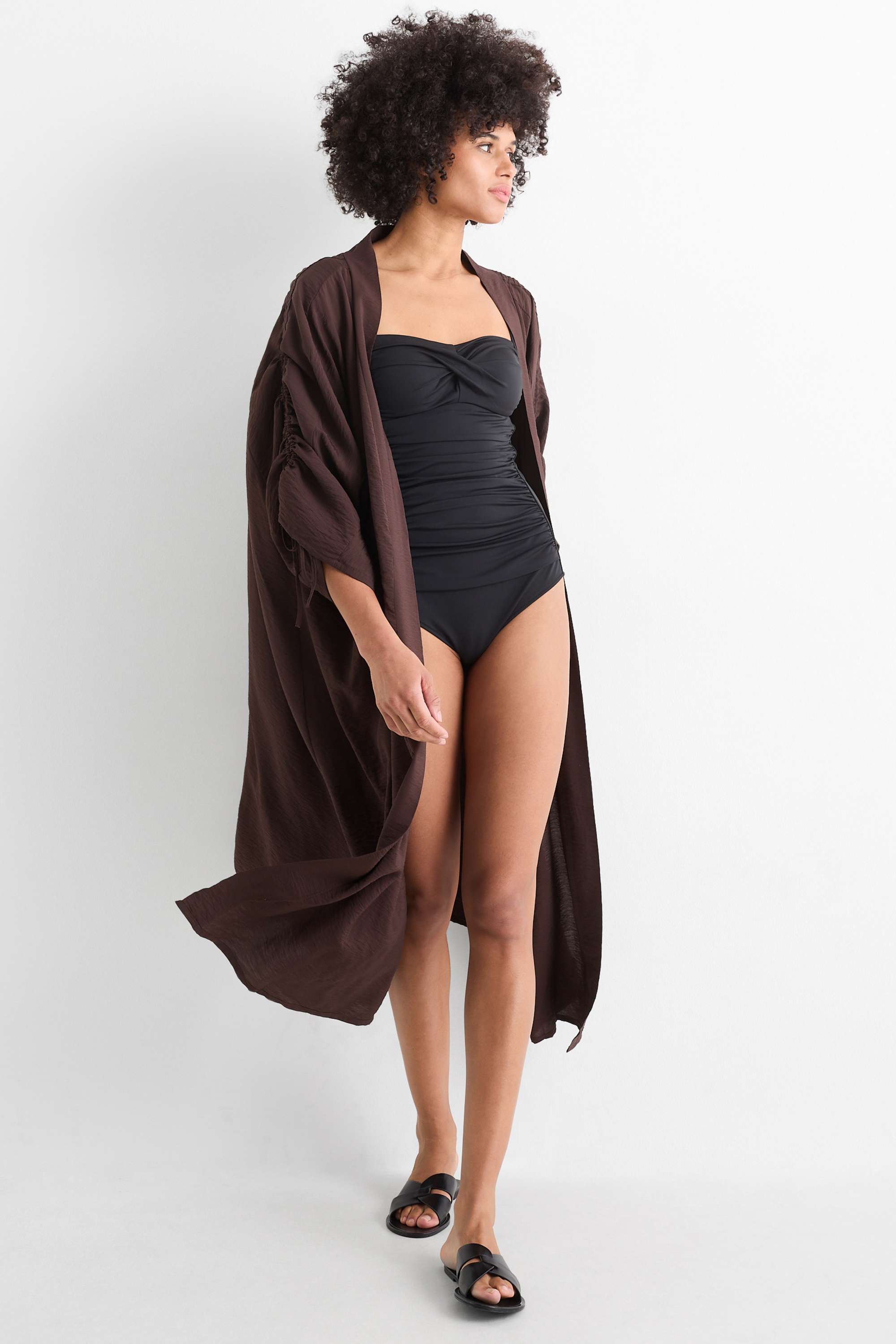 Kimono brown