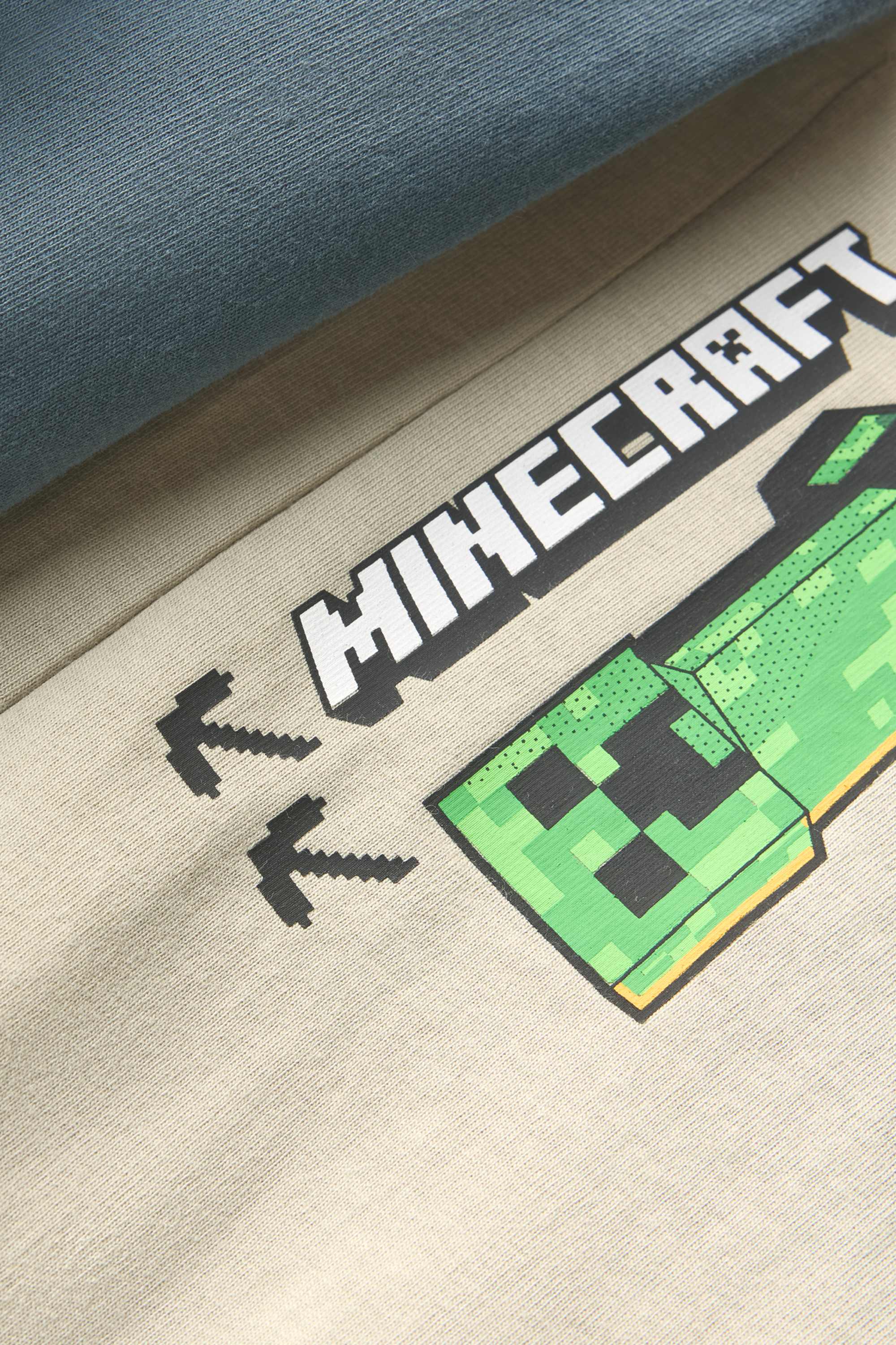 Multipack of 2 - Minecraft - Bermuda shorts blue / beige