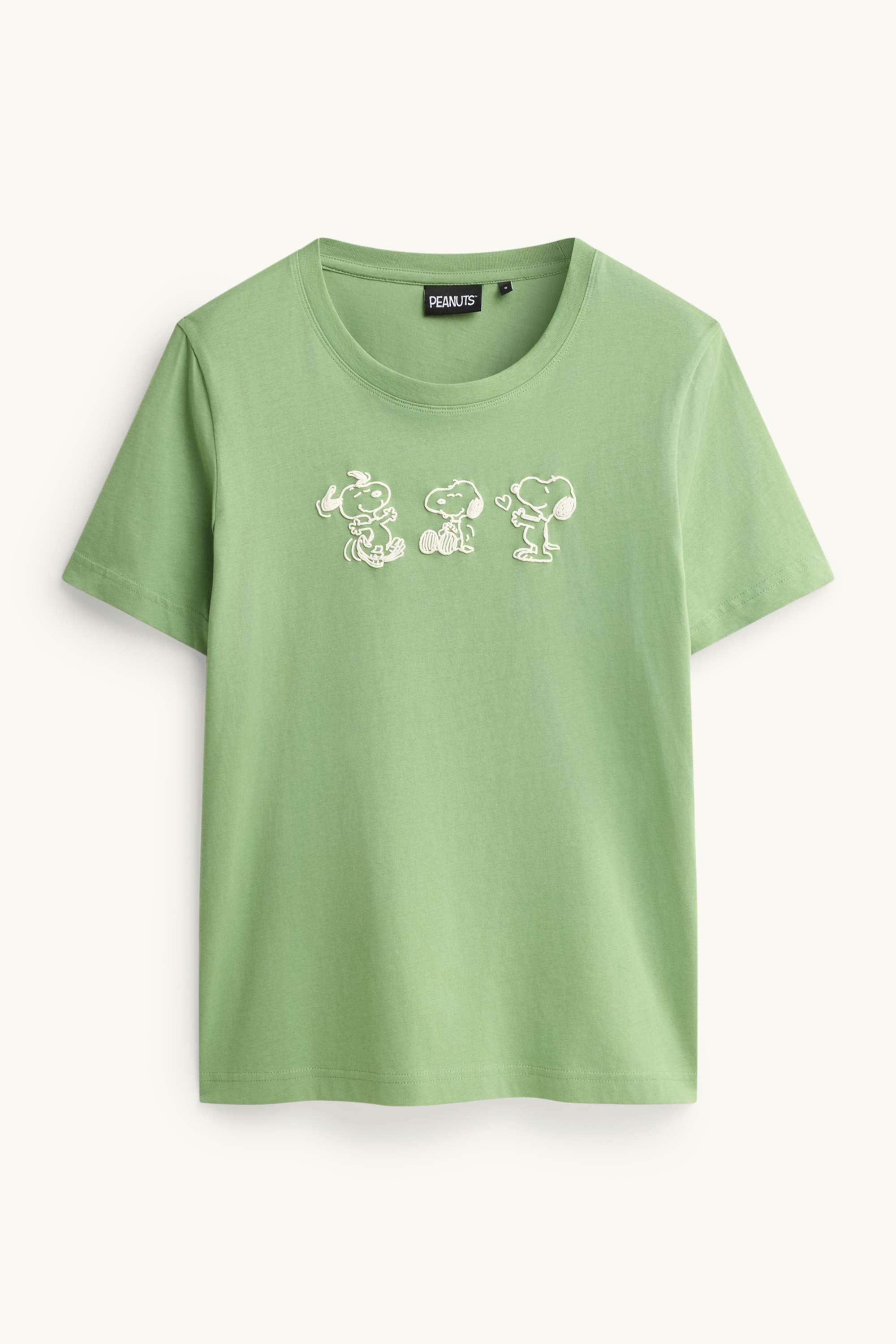 T-shirt - regular fit - Snoopy green