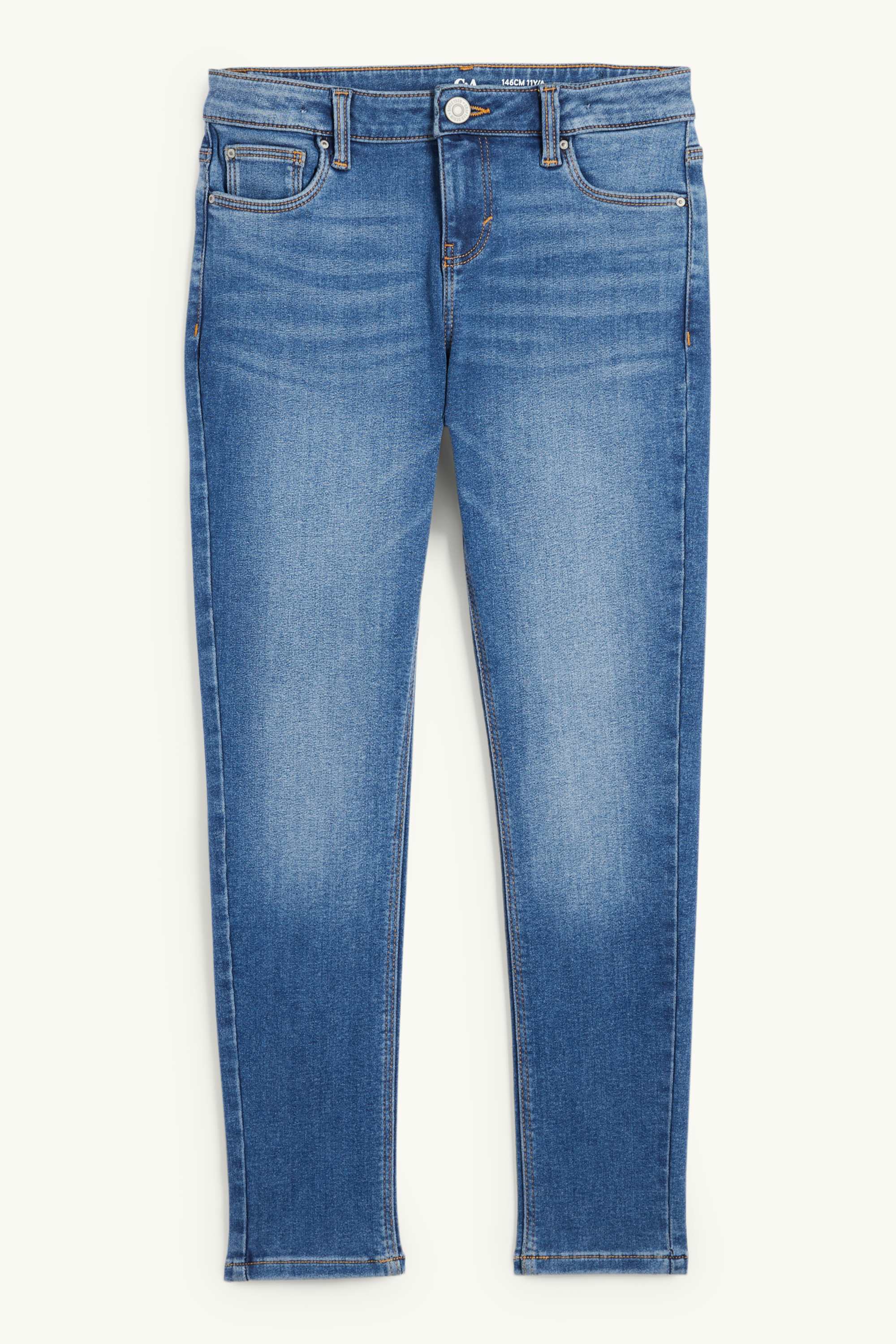 Skinny jeans - thermal jeans blue denim