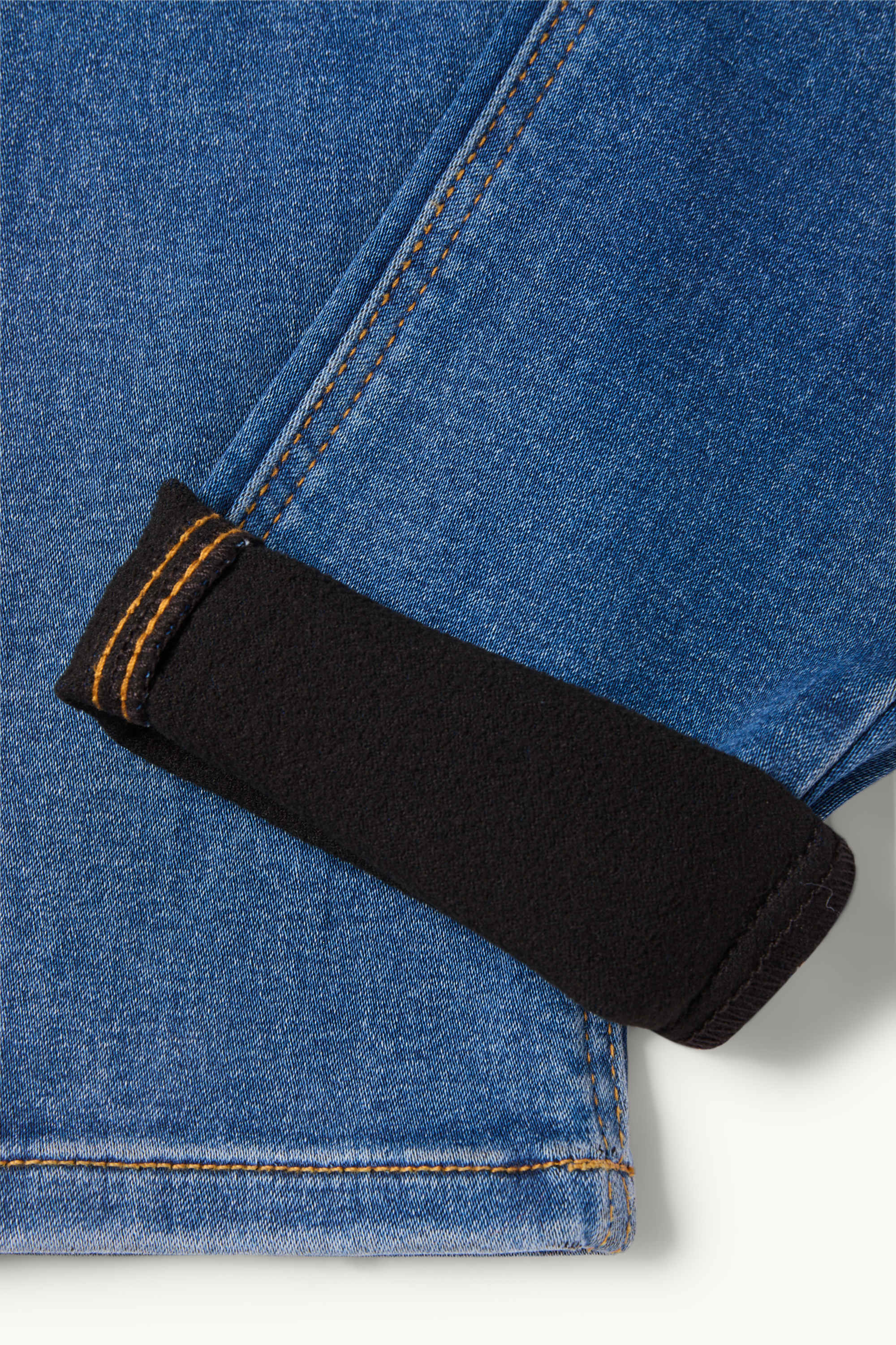 Skinny jeans - thermal jeans blue denim