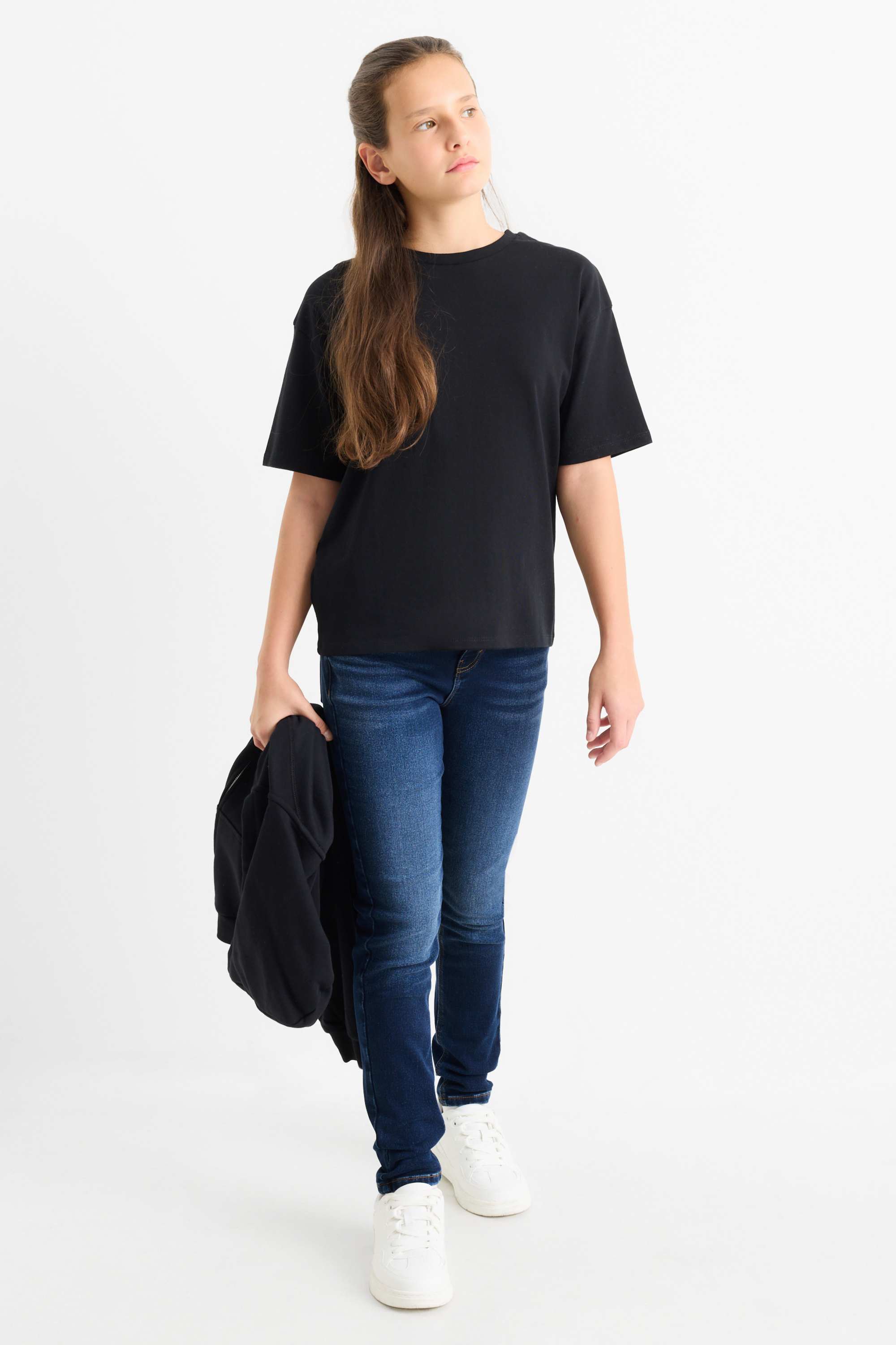 Skinny jeans - thermal jeans denim-dark blue