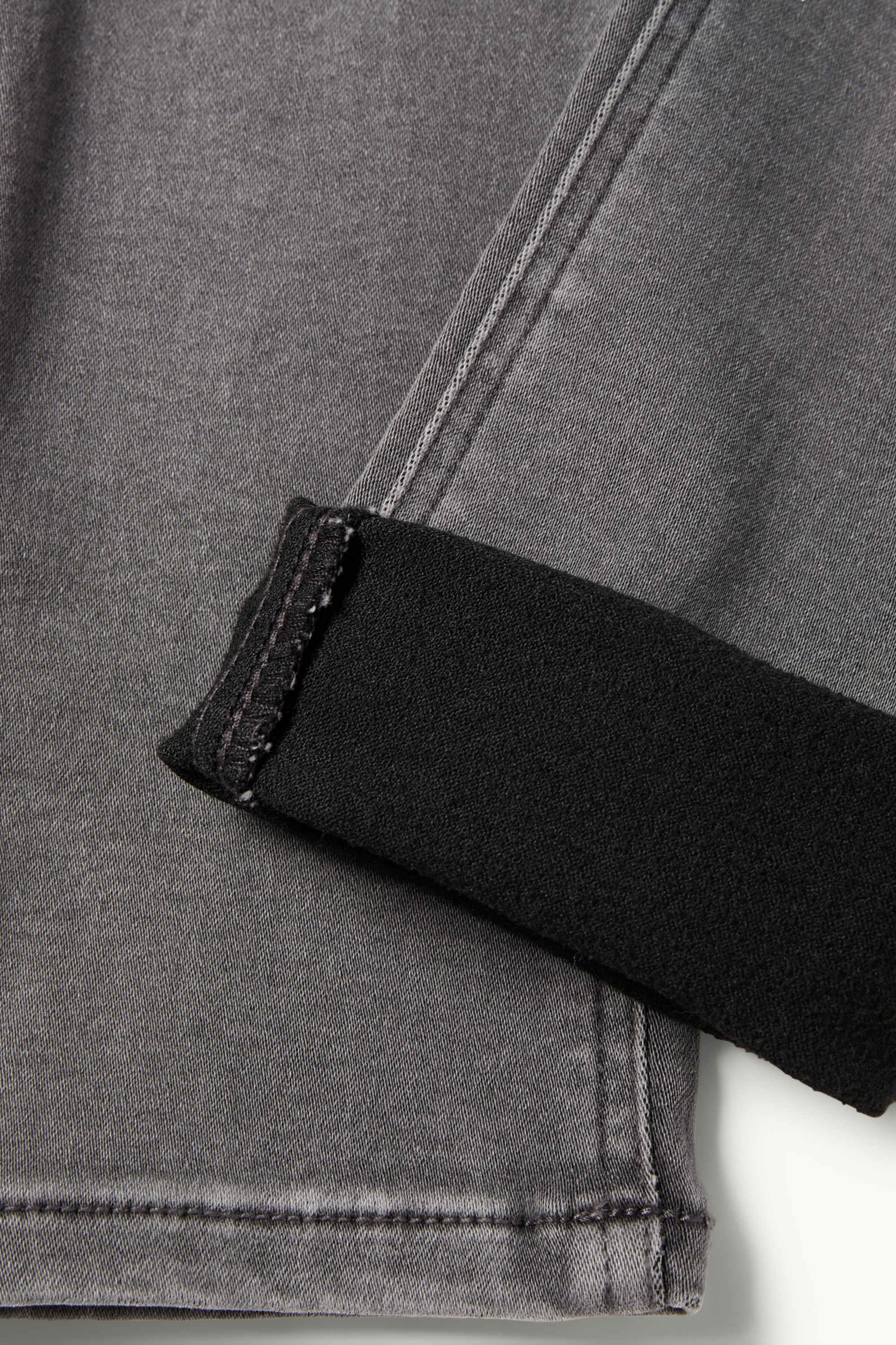 Skinny jeans - thermal jeans denim-gray