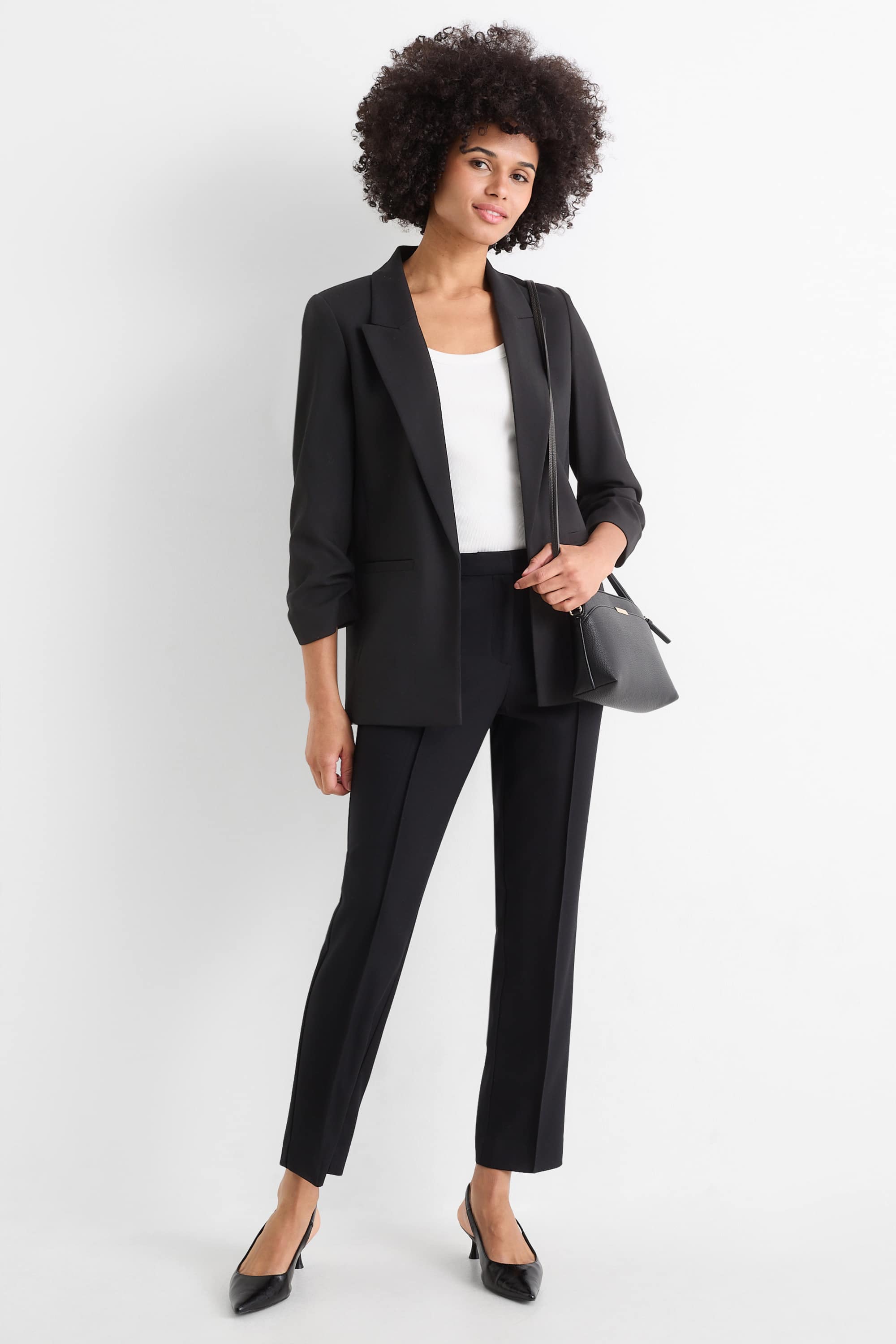 Business blazer - regular fit black