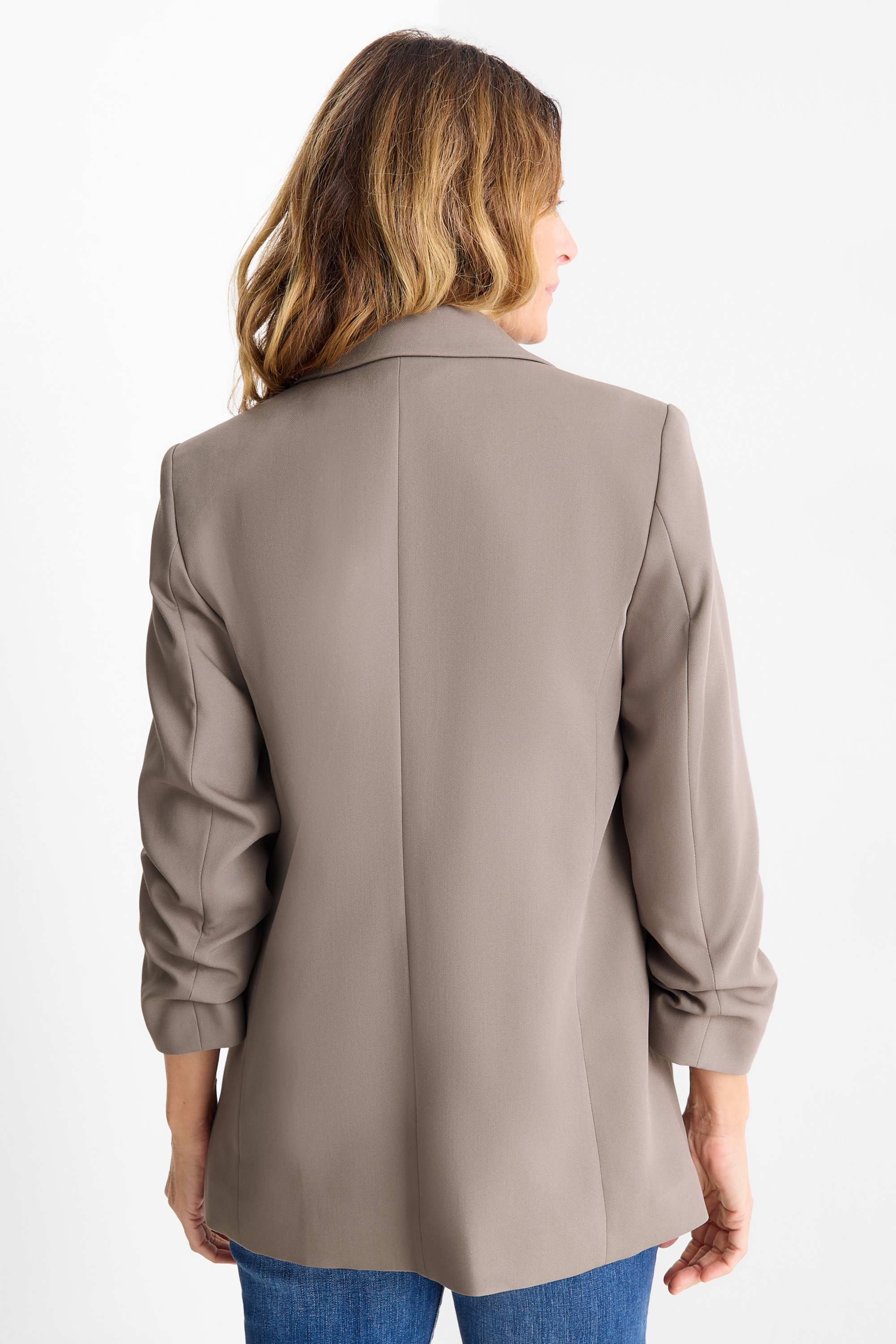 Business blazer - regular fit taupe
