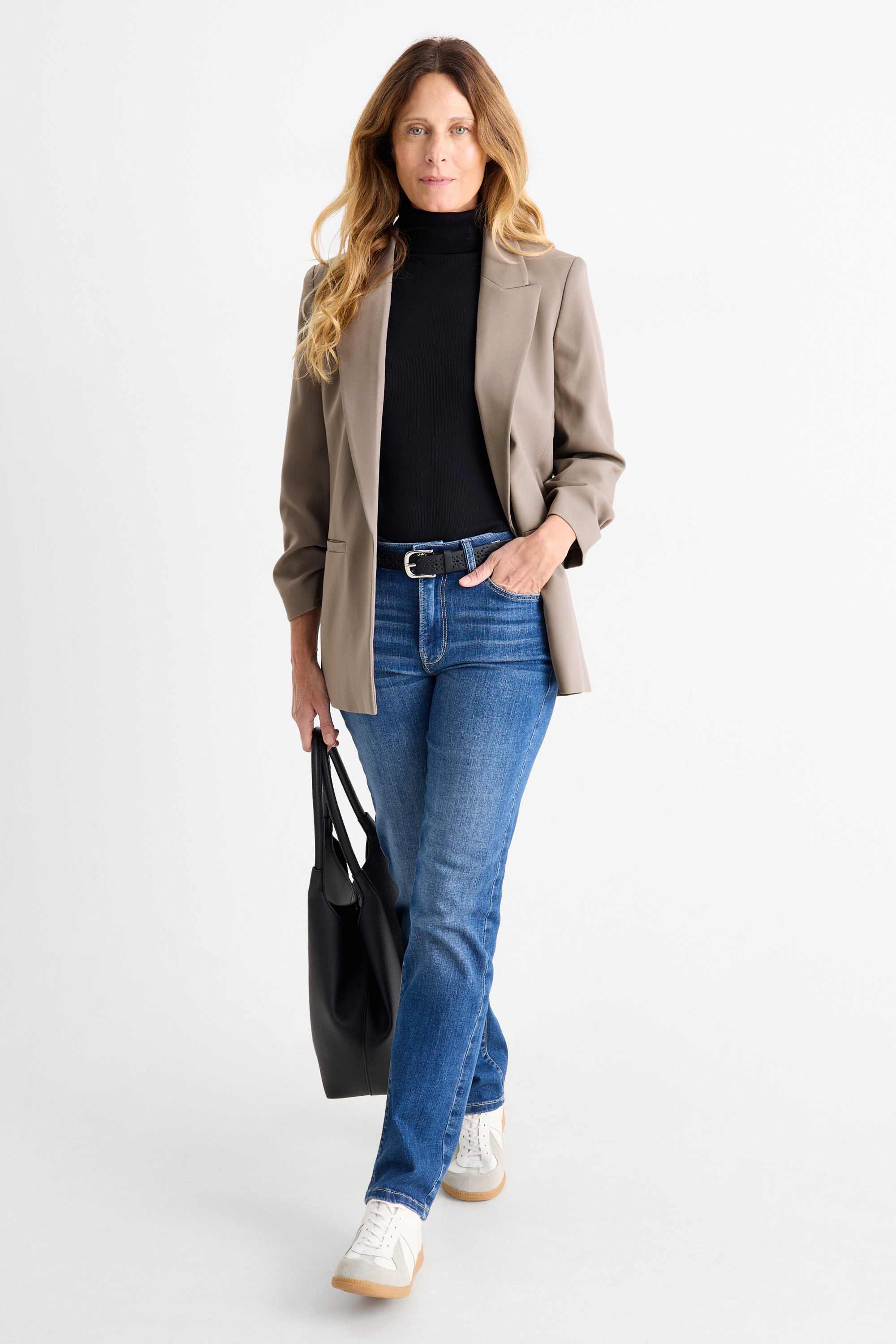 Business blazer - regular fit taupe