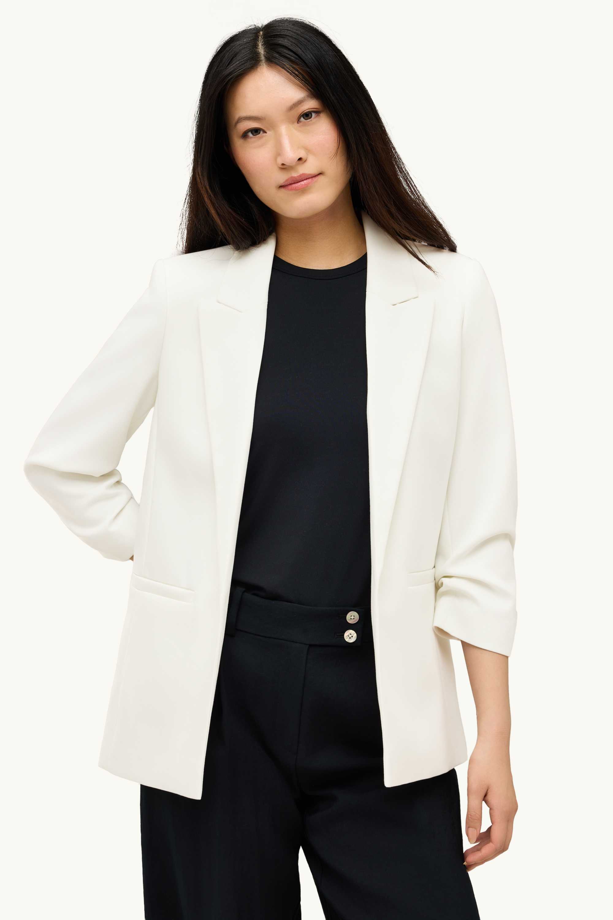 Business blazer - regular fit white