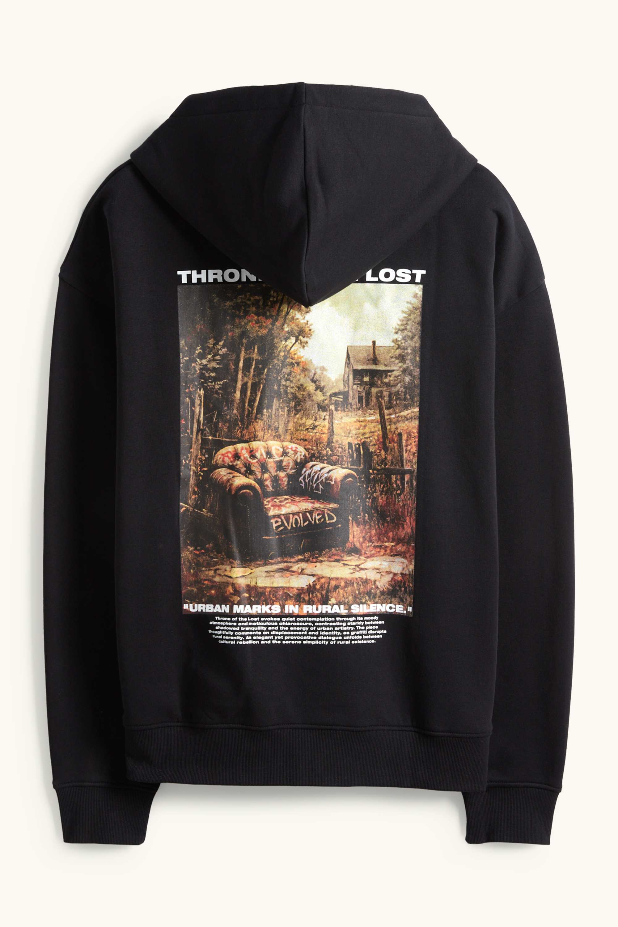 Oversized hoodie black
