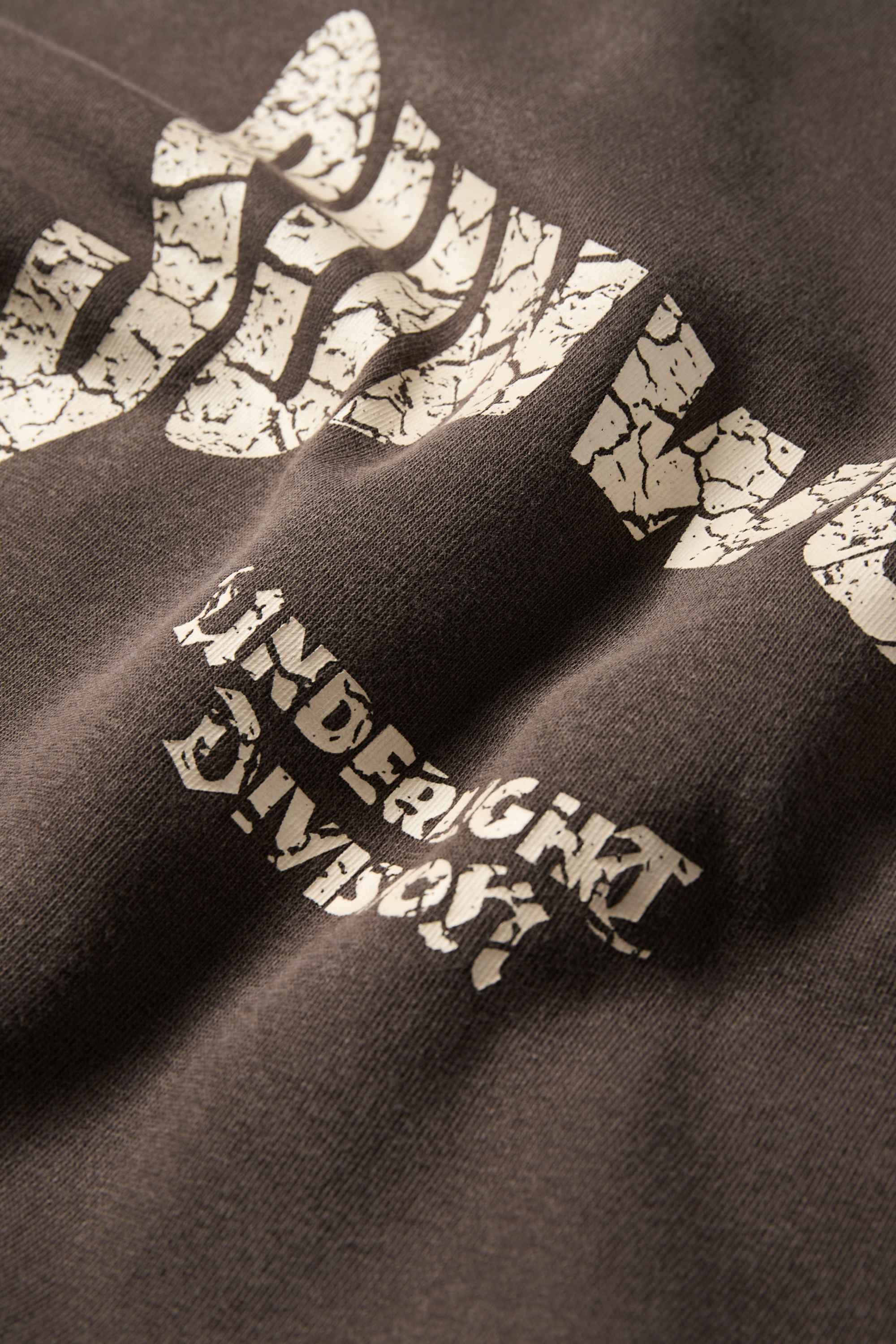 Oversized sweatshirt brown