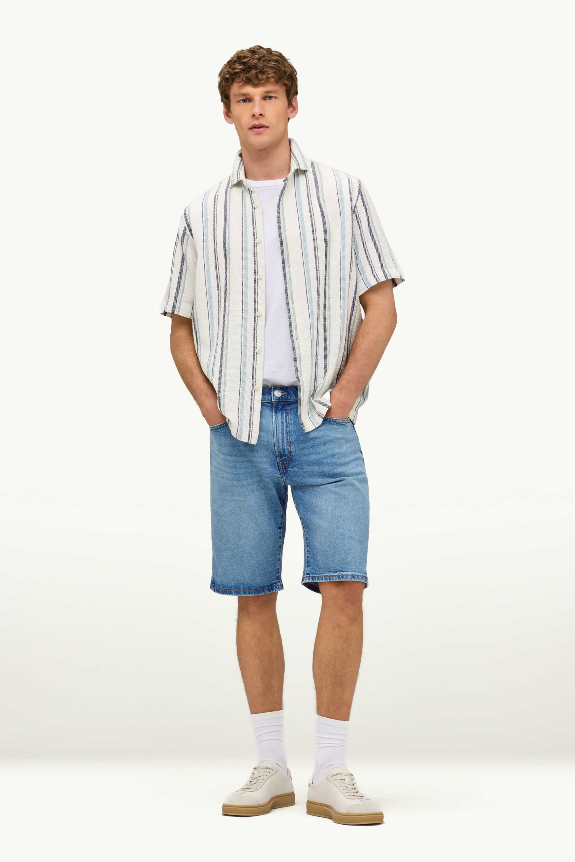 Denim Bermuda shorts blue denim