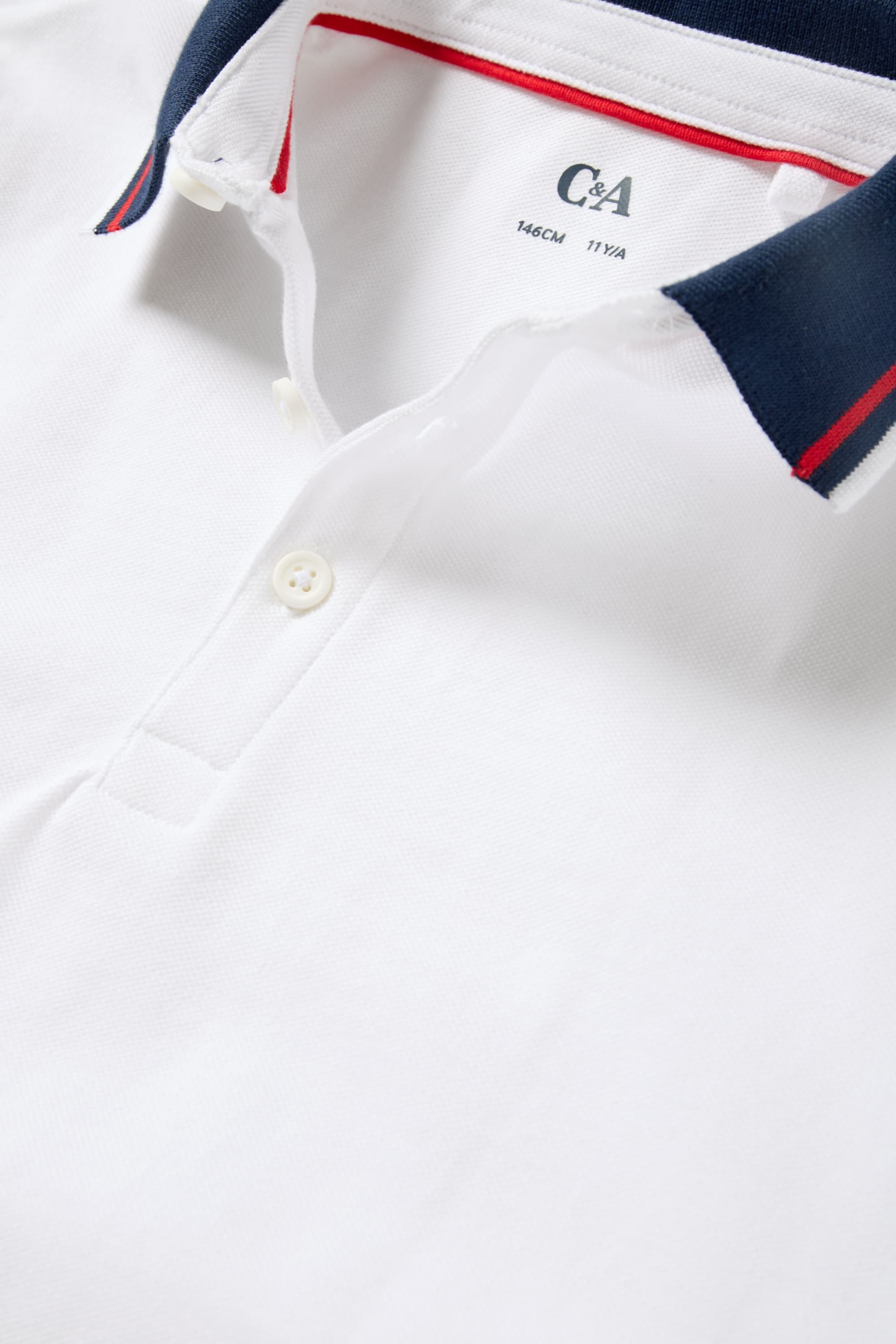 Polo shirt white