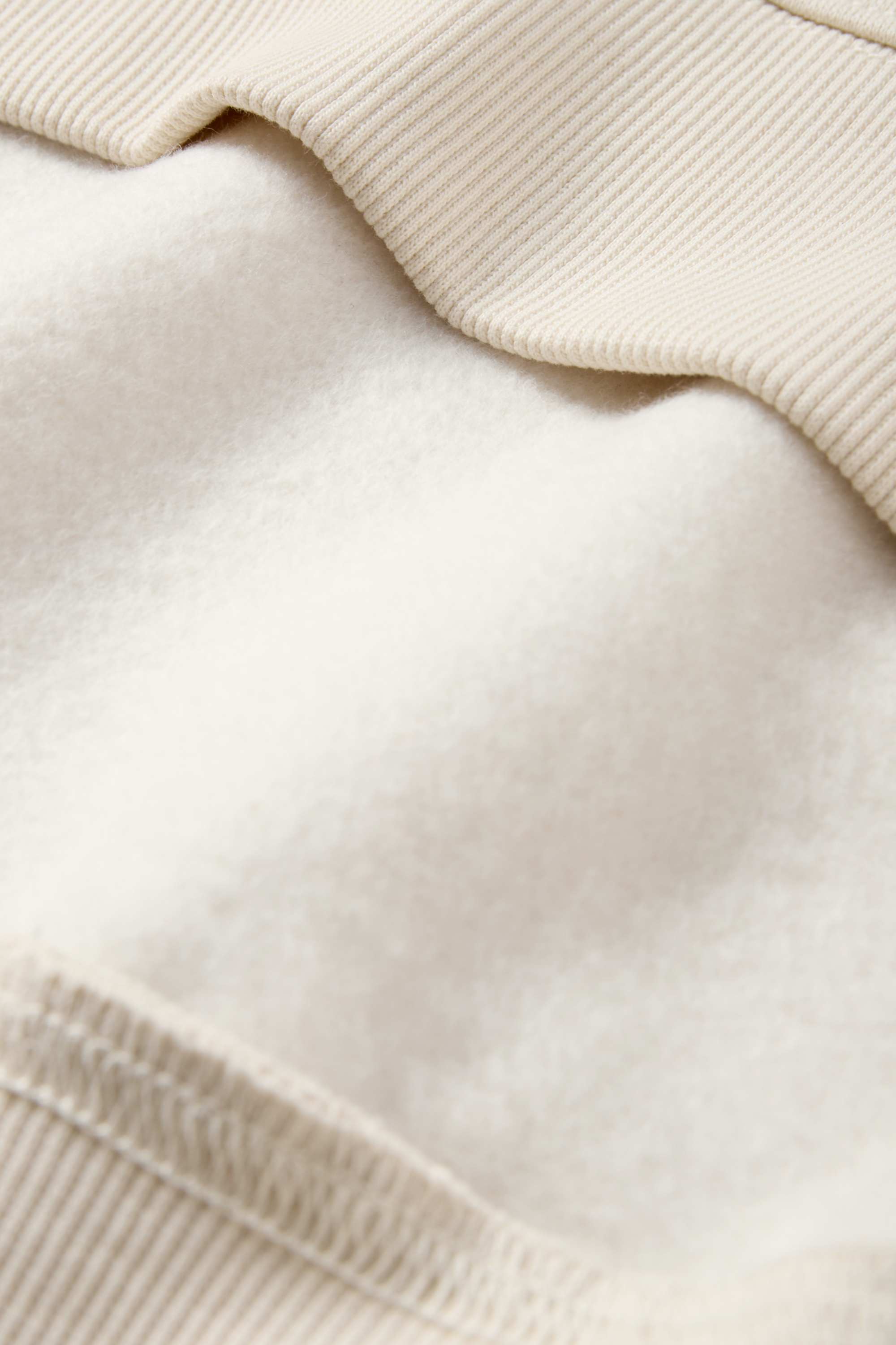 Sweatshirt - relaxed fit cremewhite