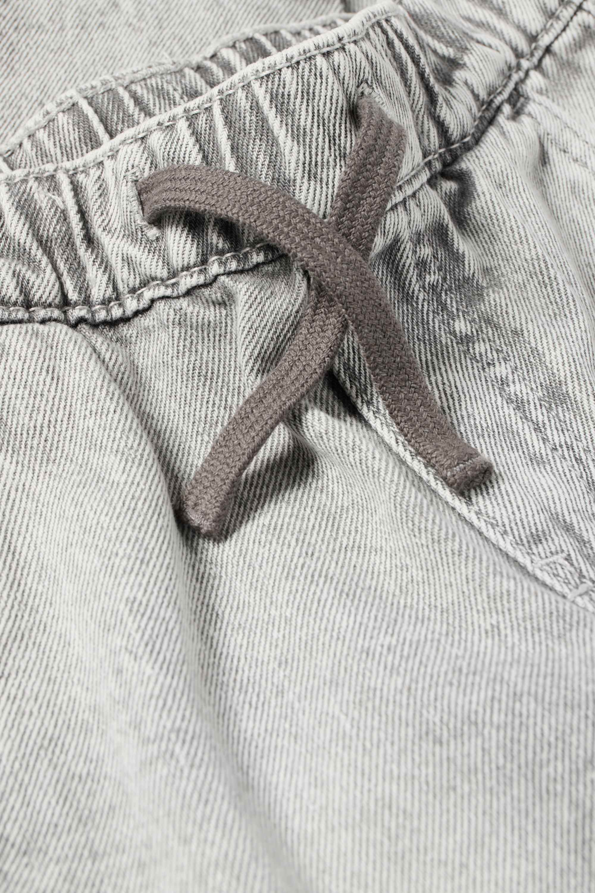Cargo jeans denim-light gray