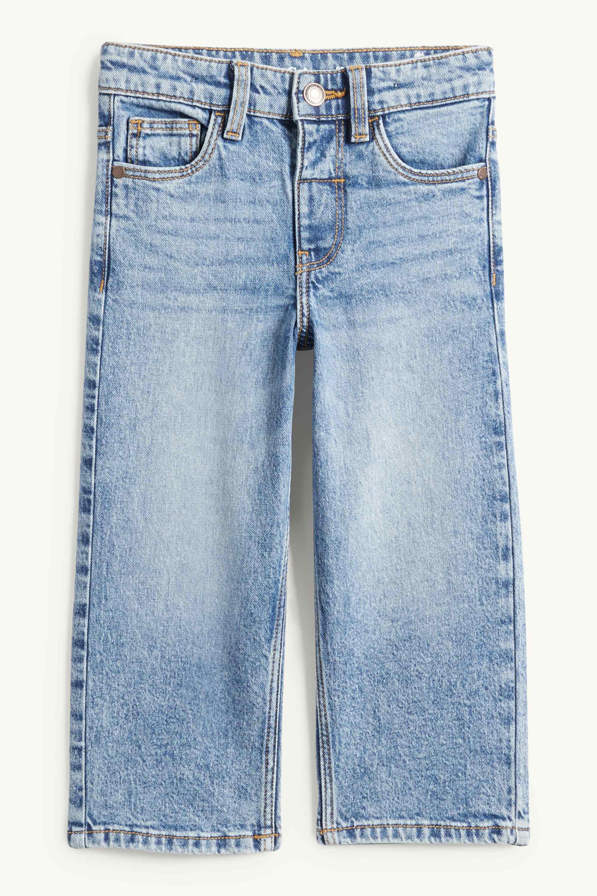 Loose jeans blue denim