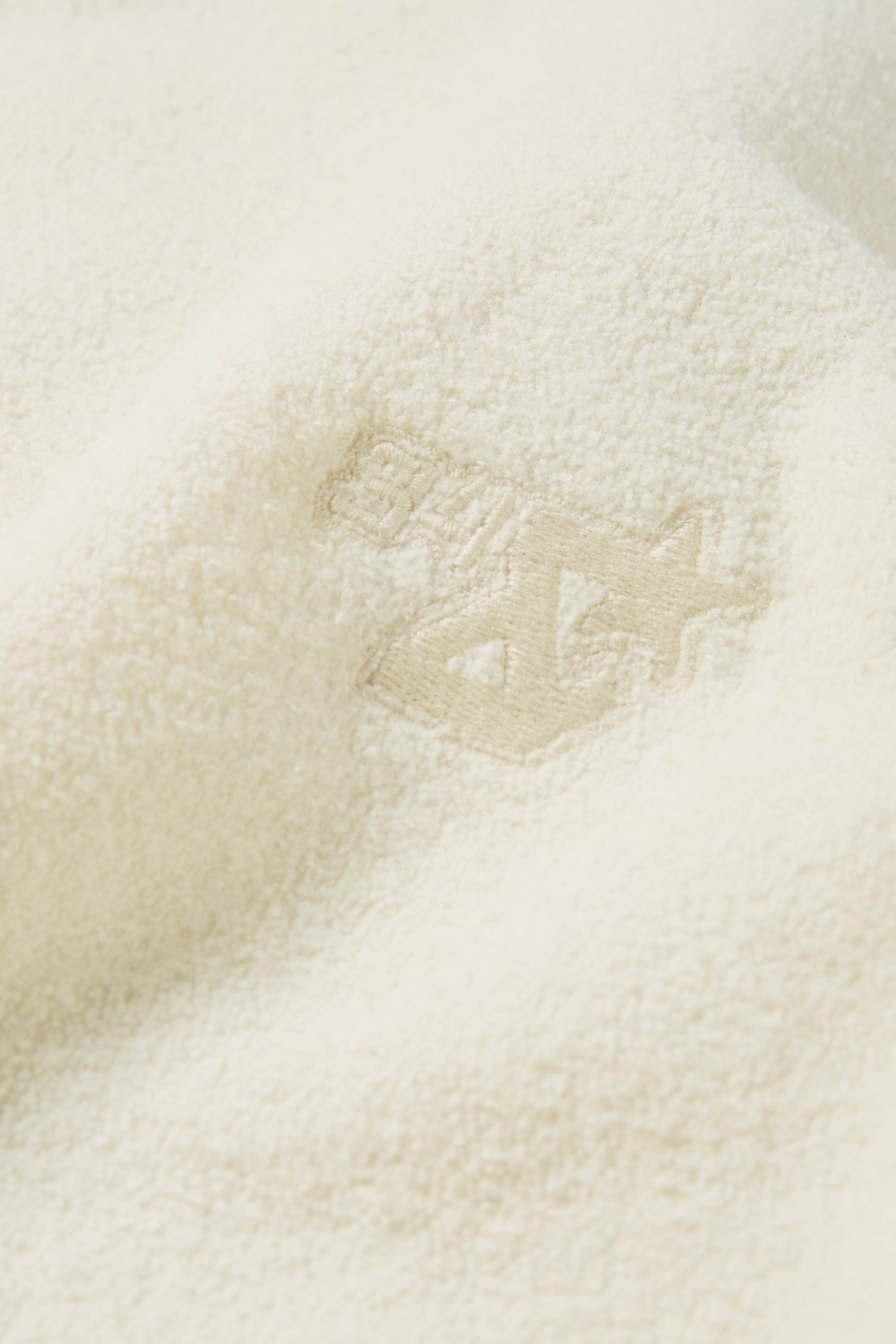 Sweatshirt - textured creme