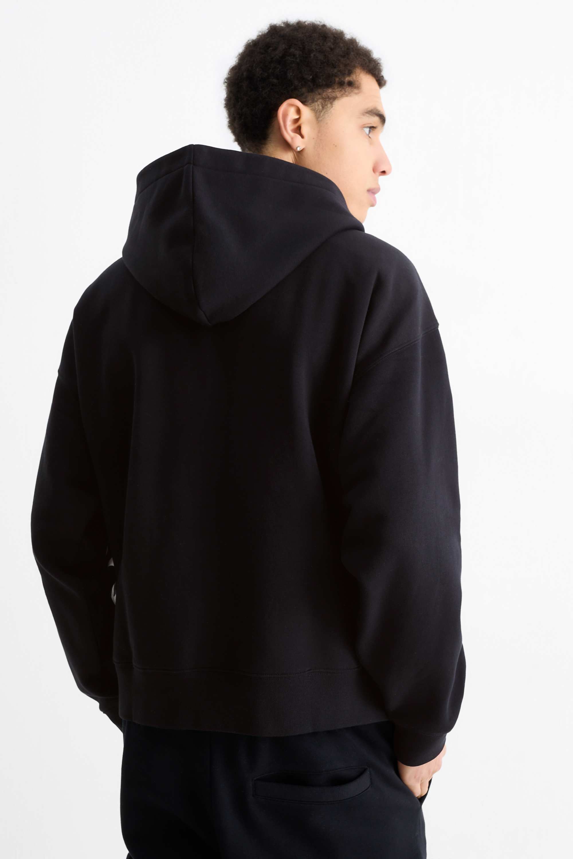 Oversized hoodie black